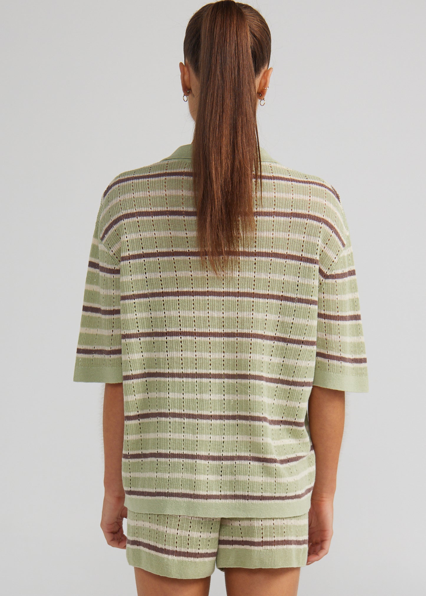 Cancun Knit Shirt - Palm
