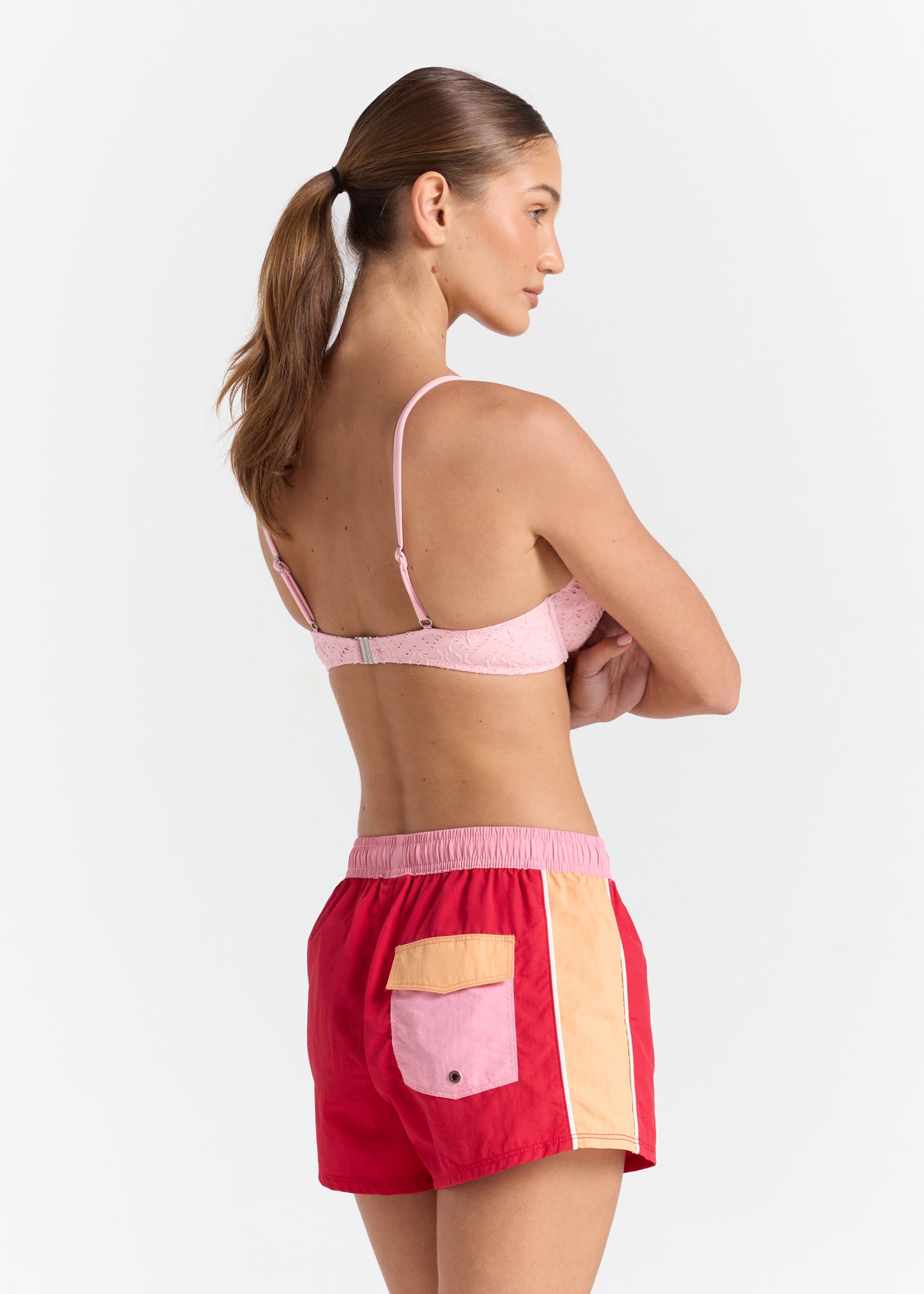 Honolulu Surf Short - Cherry