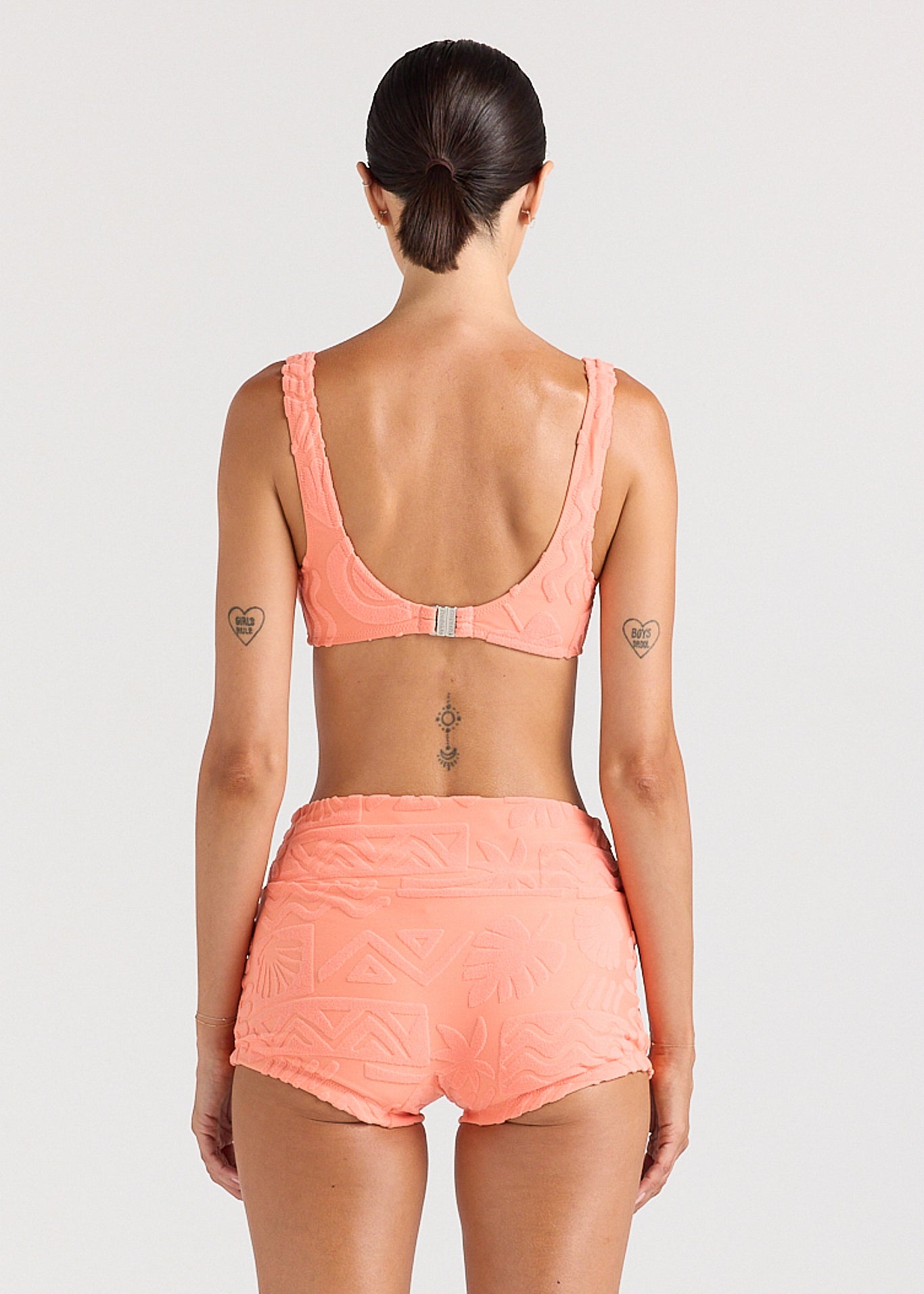 Mai Tai Shorty Bikini Bottom -Coral