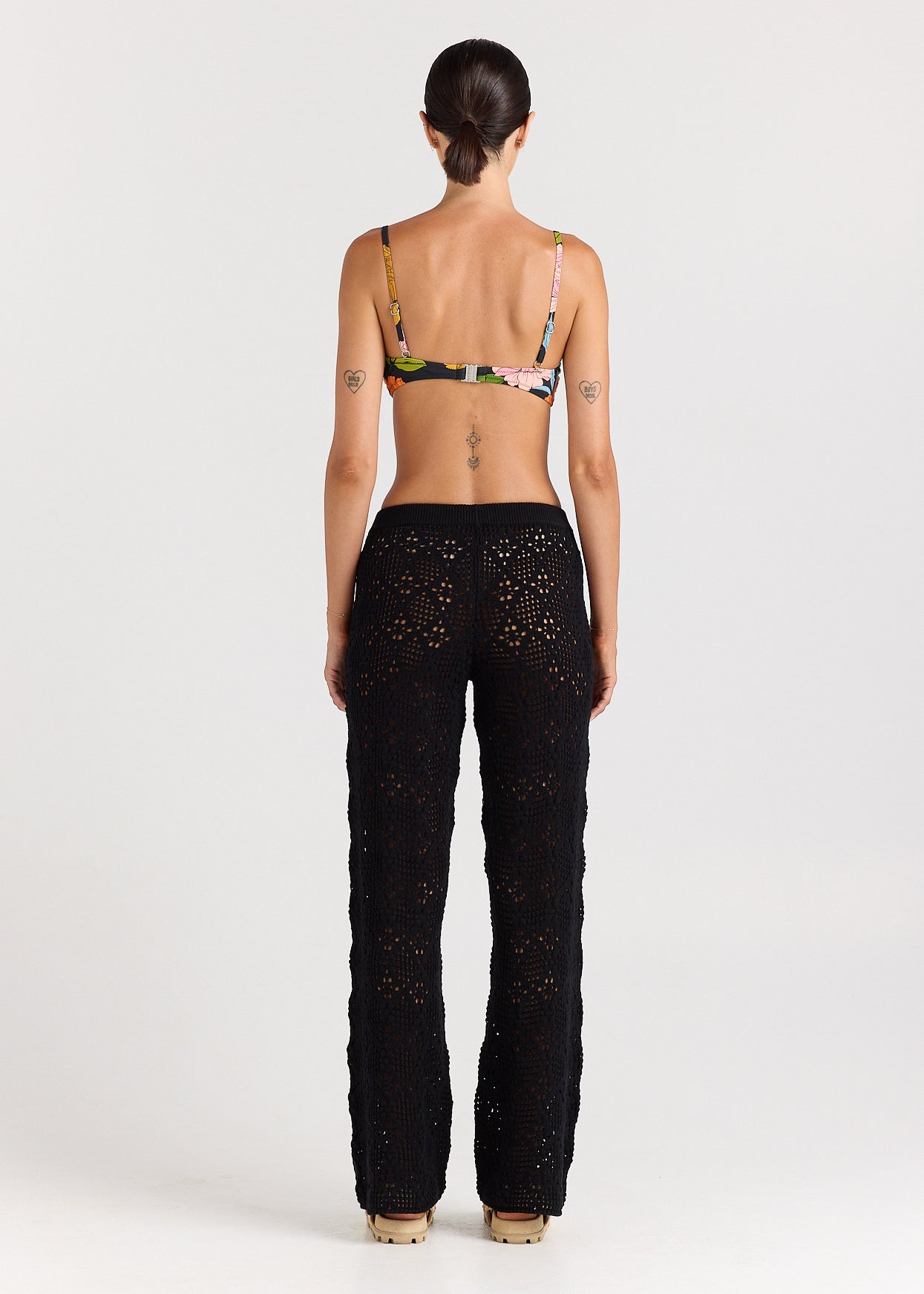 Messina Knit Pant - Black