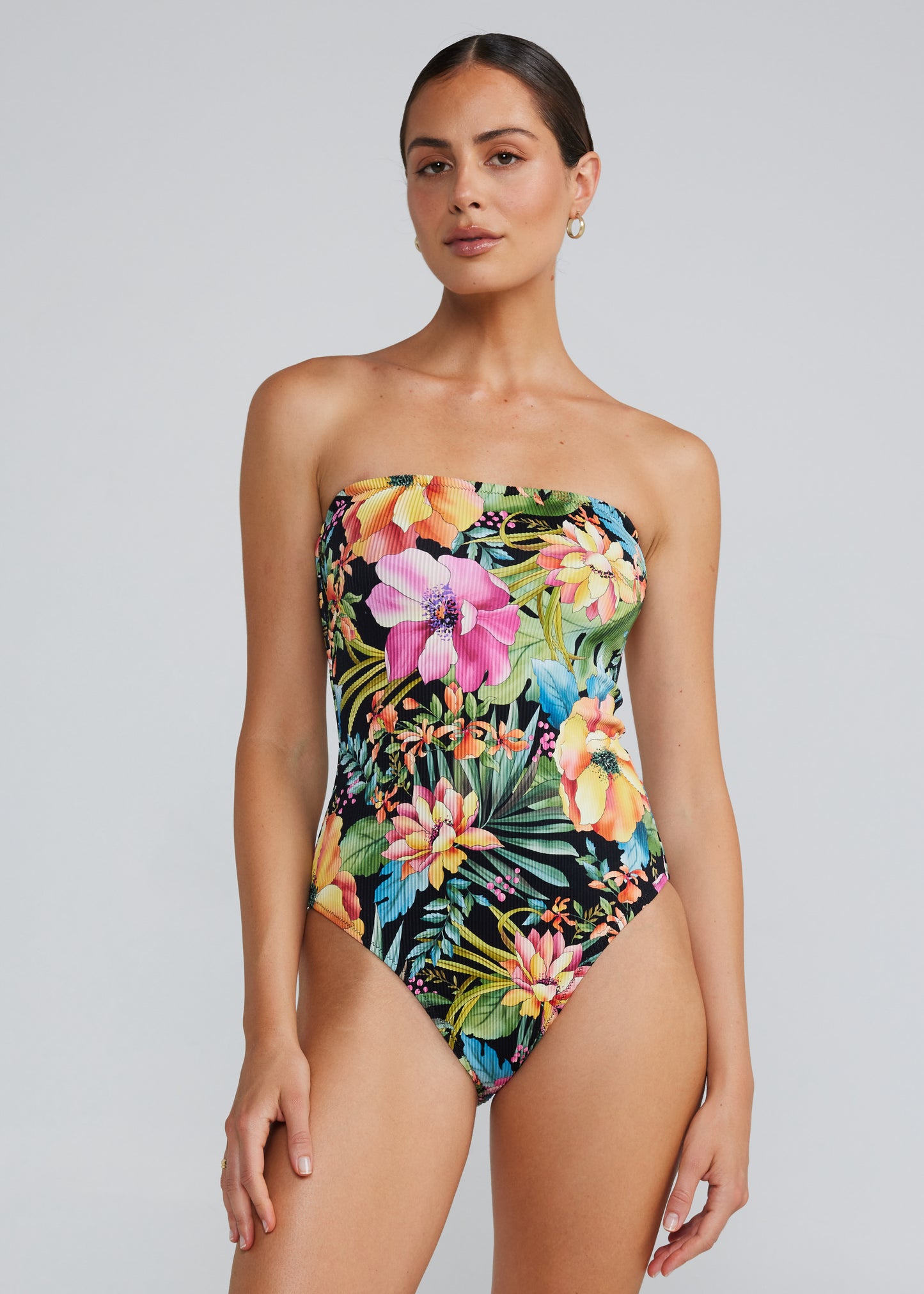 Lush Tropics Bandeau One Piece