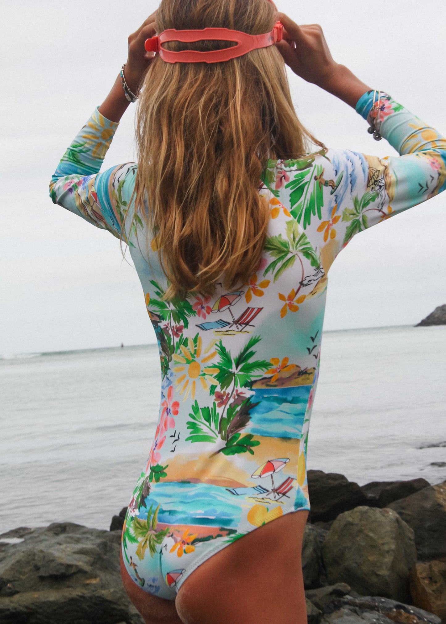 Girls Waikiki LS One Piece - Ocean