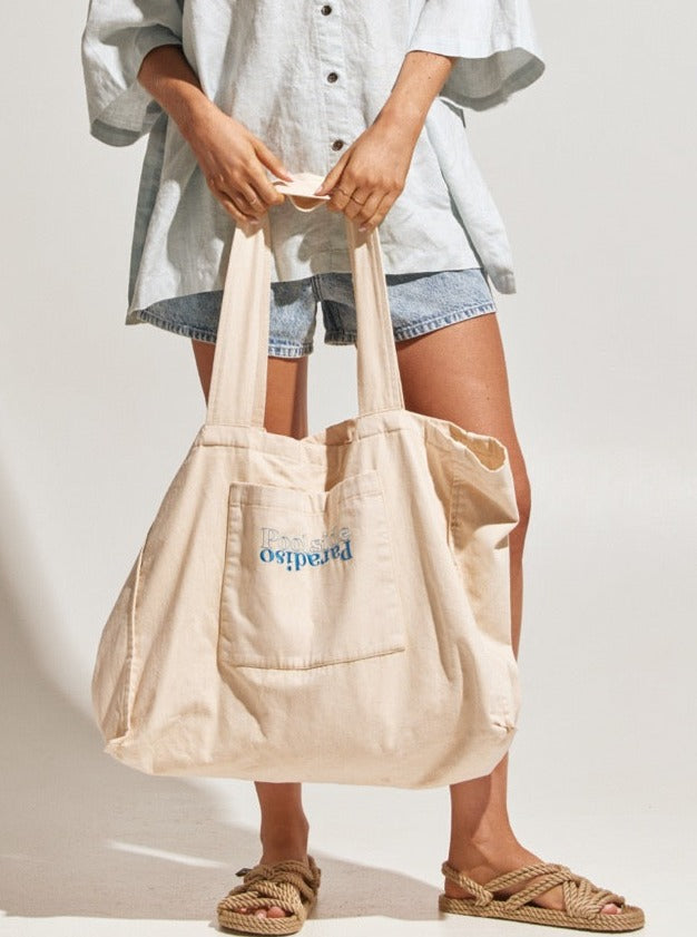 Paradiso Beach Tote - Coconut