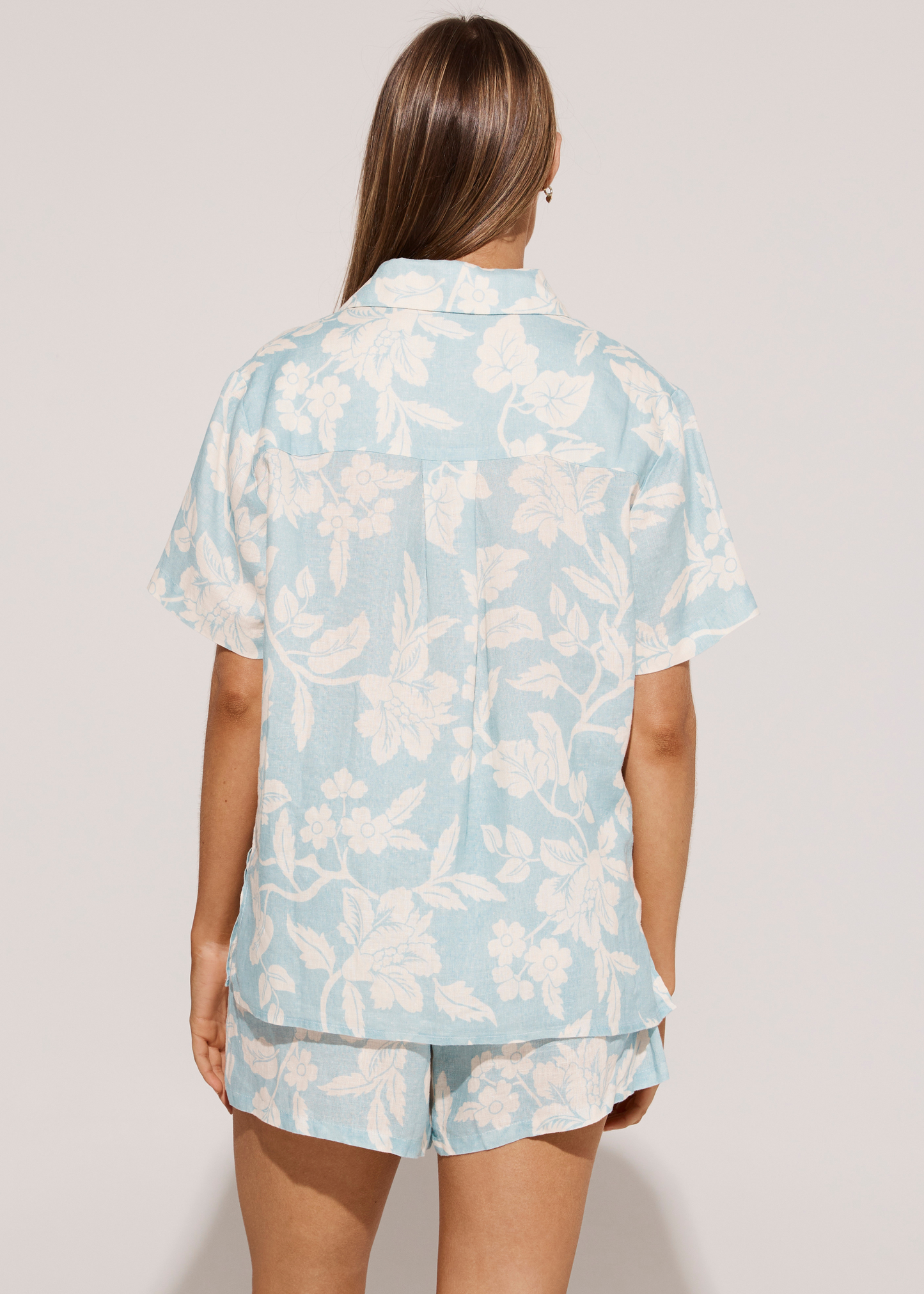 Honolulu Slim Shirt - Seamist