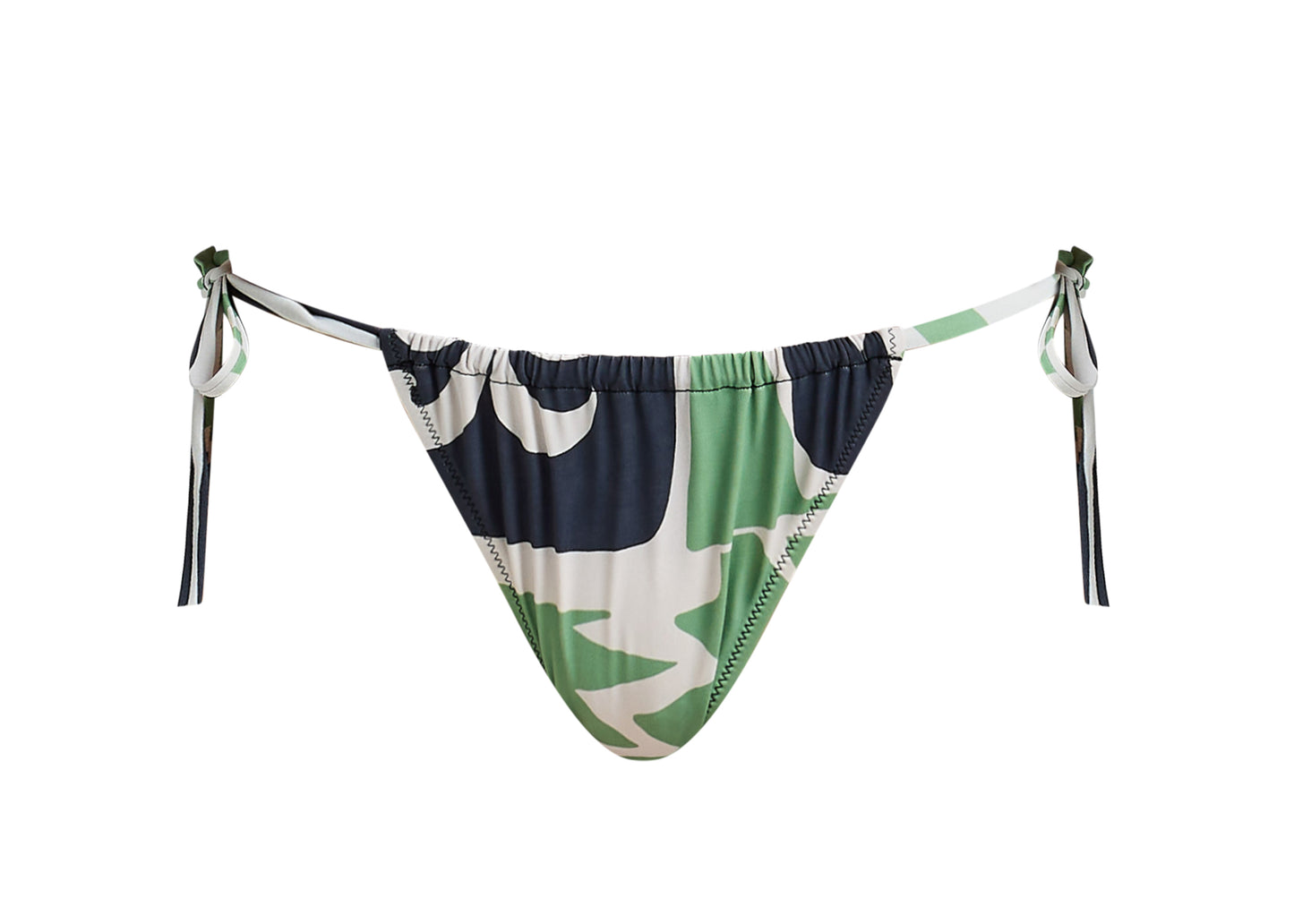 Beachcomber Slide String Tie Bikini Bottom - Palm
