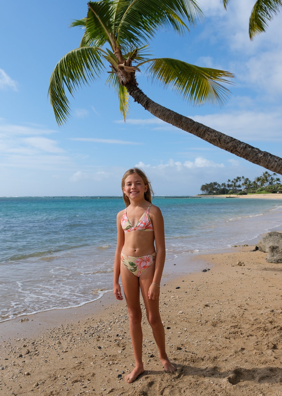 Girls Bella Tri Bikini - Limoncello