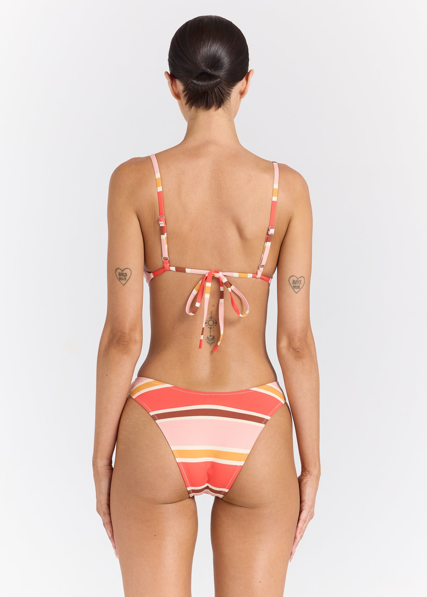 Calypso High Cut Cheeky Bikini Bottom - Sunset