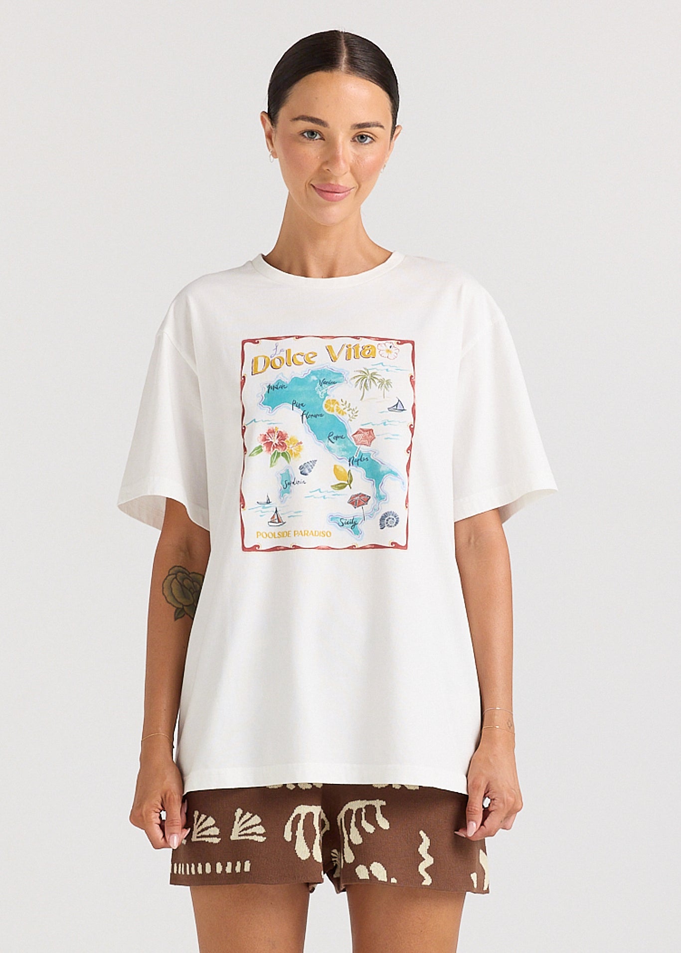 Dolce Vita Tee - Vanilla