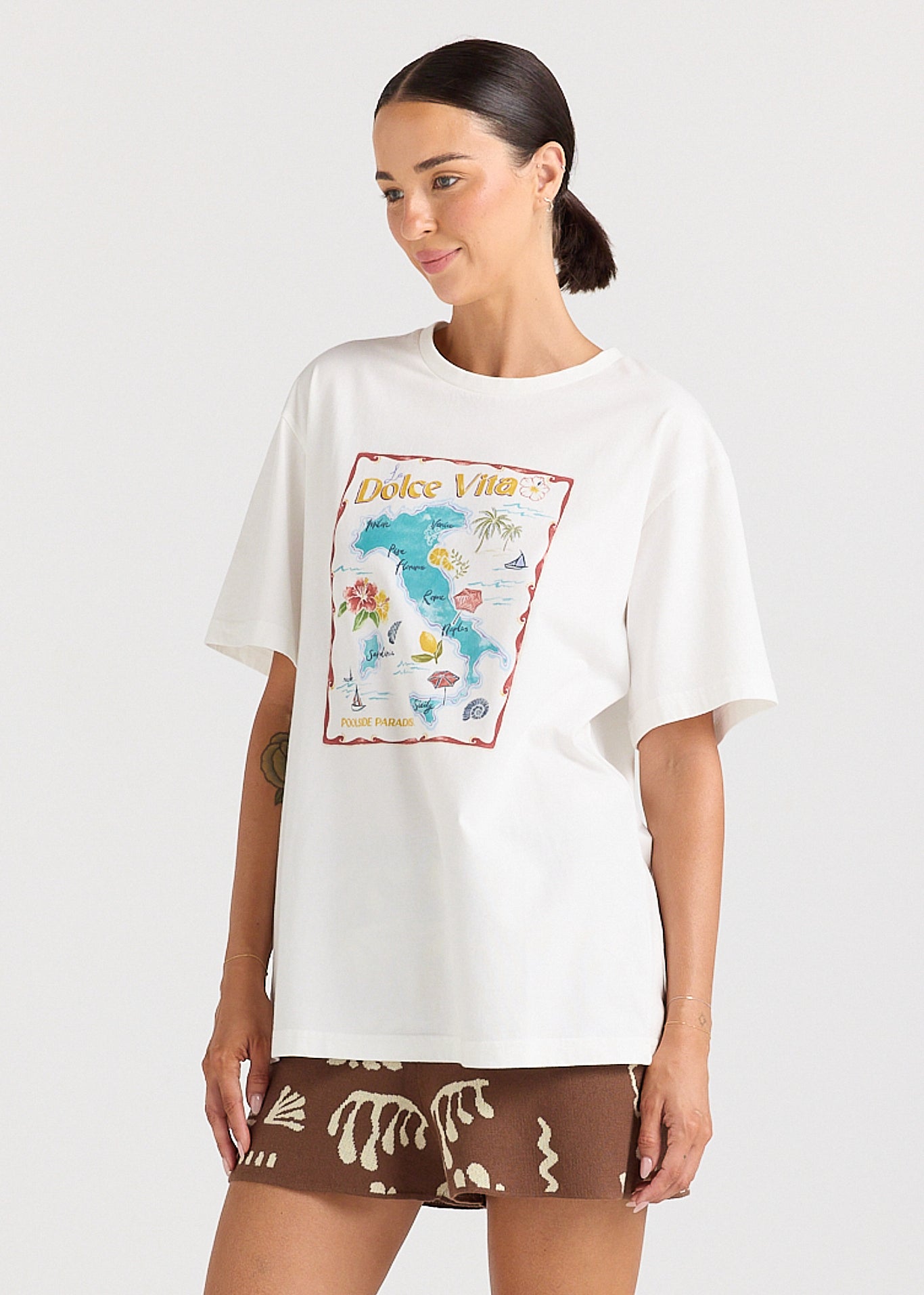 Dolce Vita Tee - Vanilla