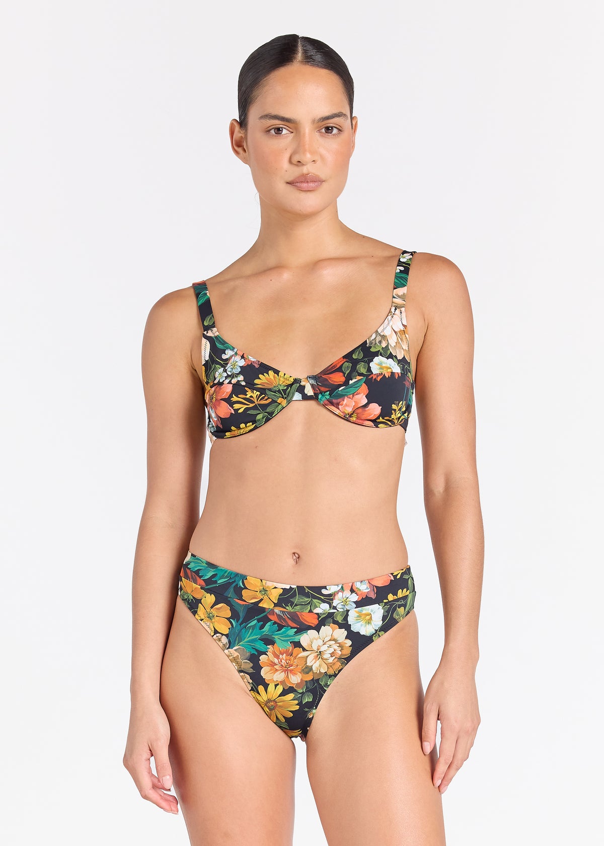 Fiorella Cabana Bikini Bottom - Black