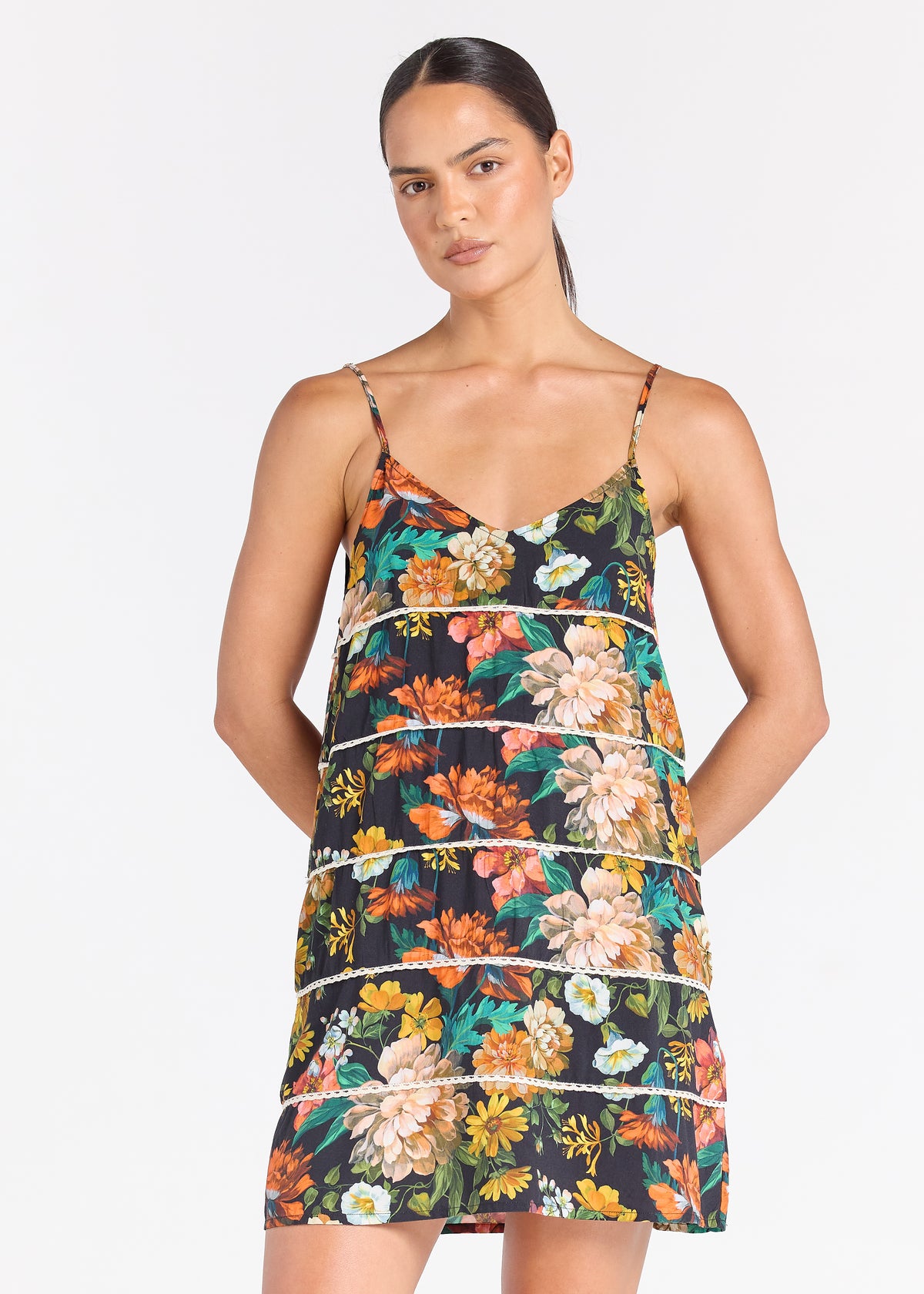 Fiorella Summertime Dress - Black
