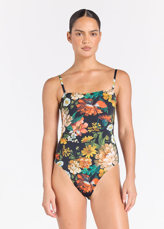 Fiorella Vacay One Piece Swimsuit - Black