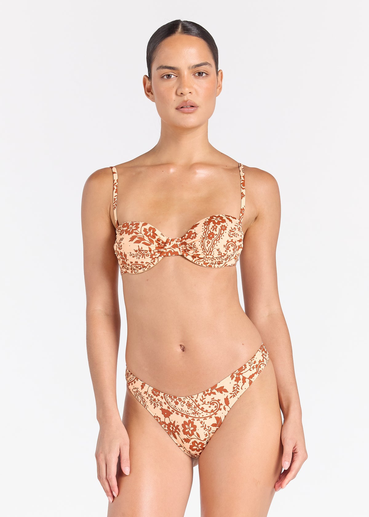 Havana Sunlover Bikini Top - Peach