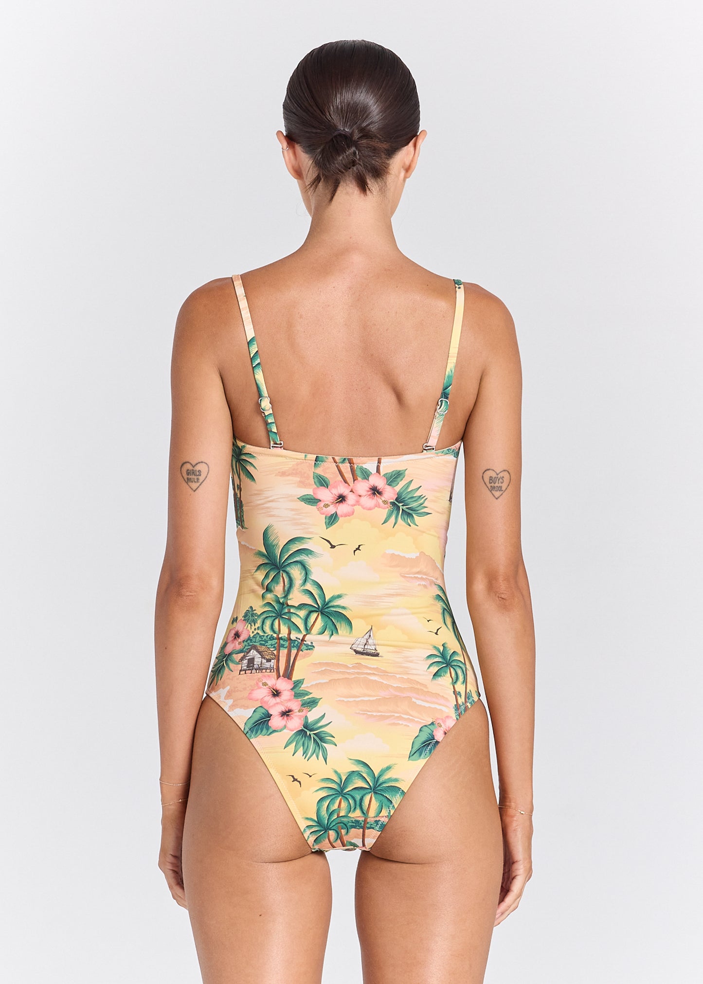 Islamorada Vacay One Piece Swimsuit - Sunrise