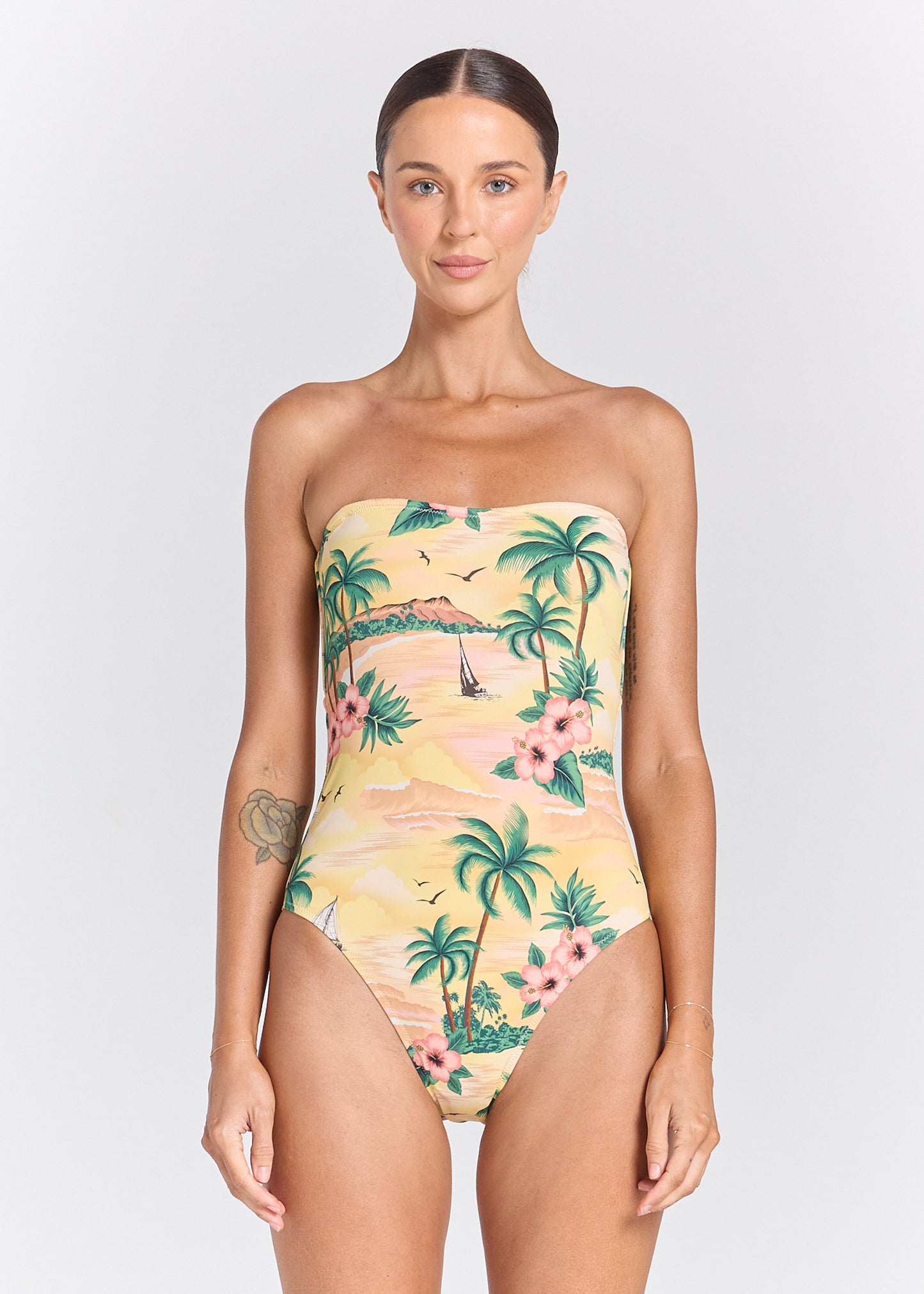 Islamorada Vacay One Piece Swimsuit - Sunrise