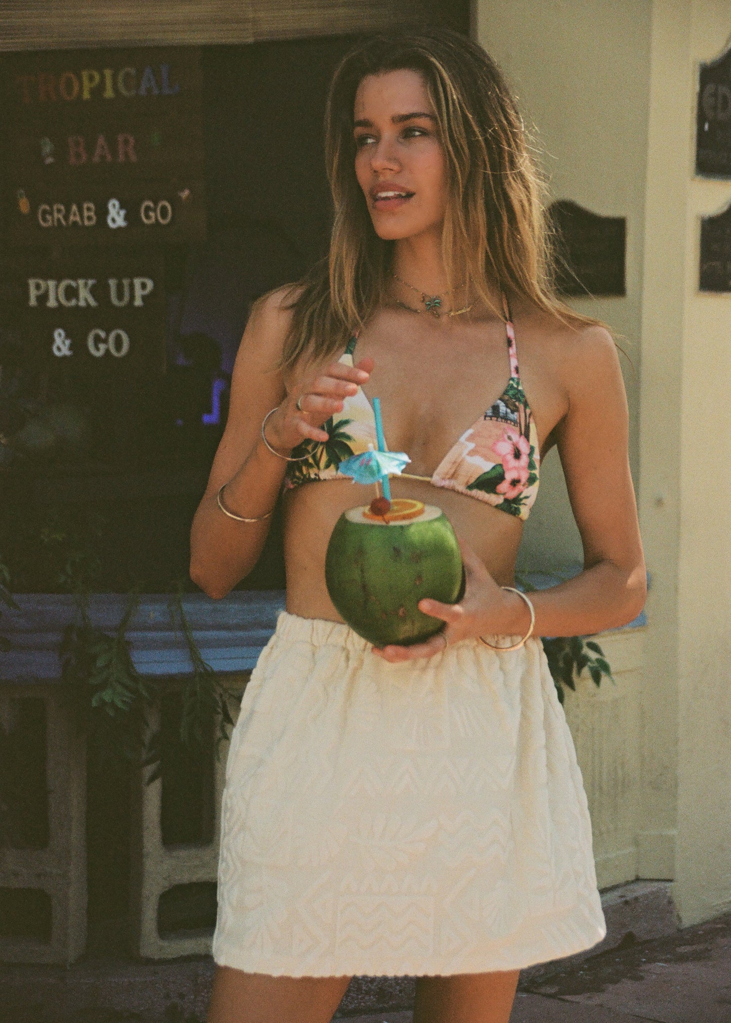 Mai Tai Bella Skirt - Pearl
