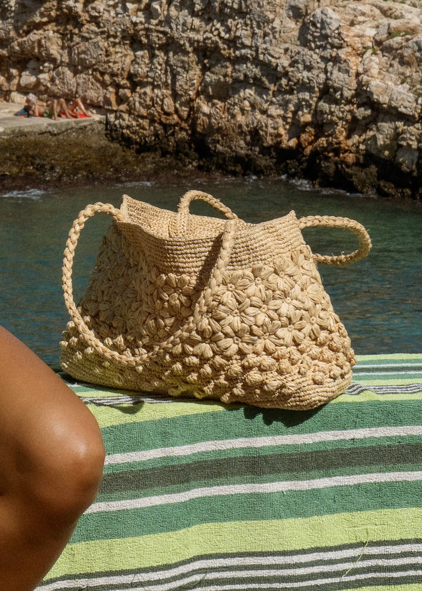 Vacanza Straw Bag - Natural Raffia