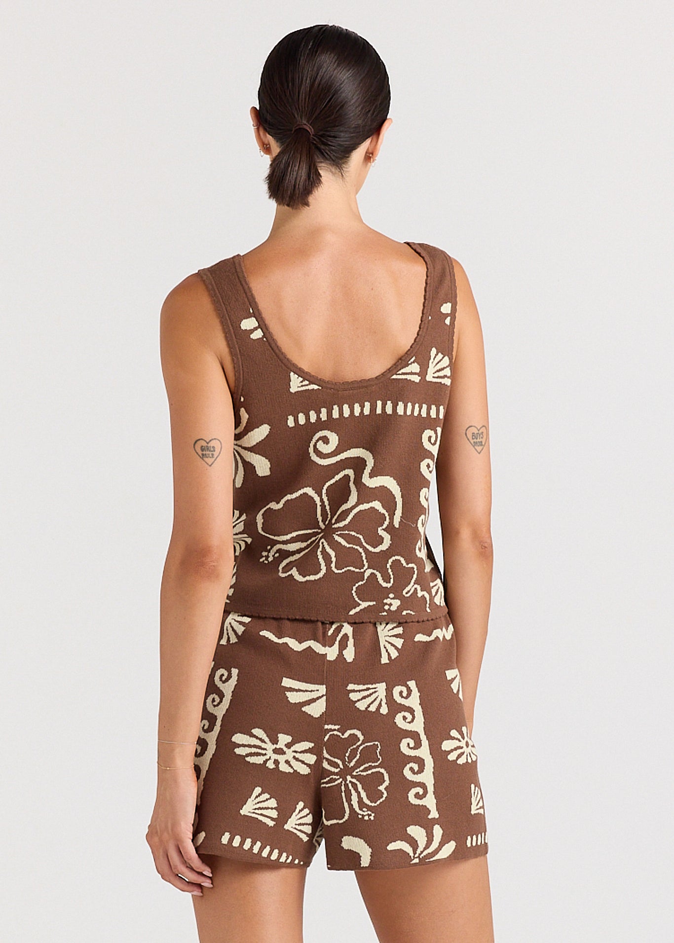 Jamaica Knit Short - Coco
