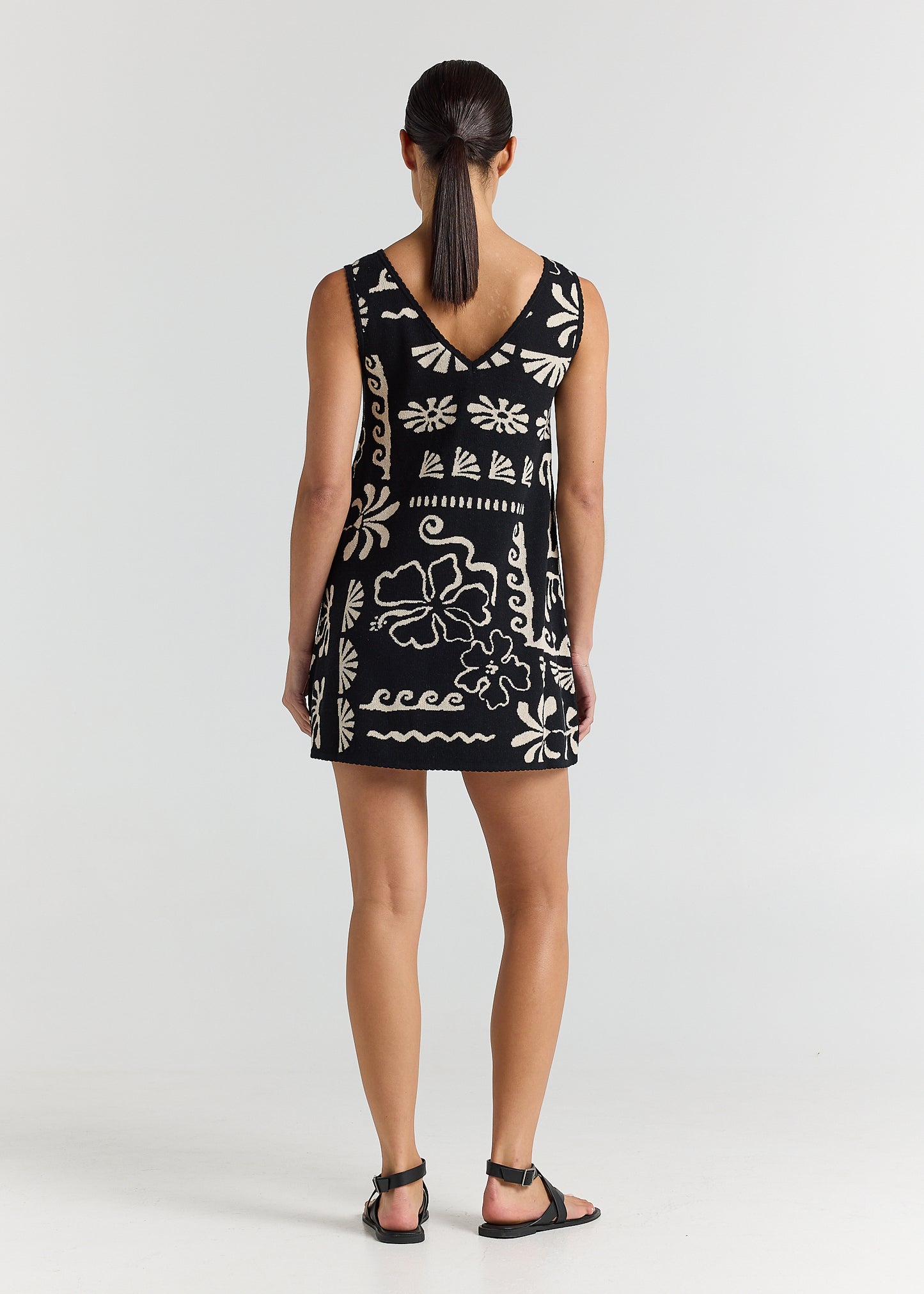 Jamaica Knit Dress - Black