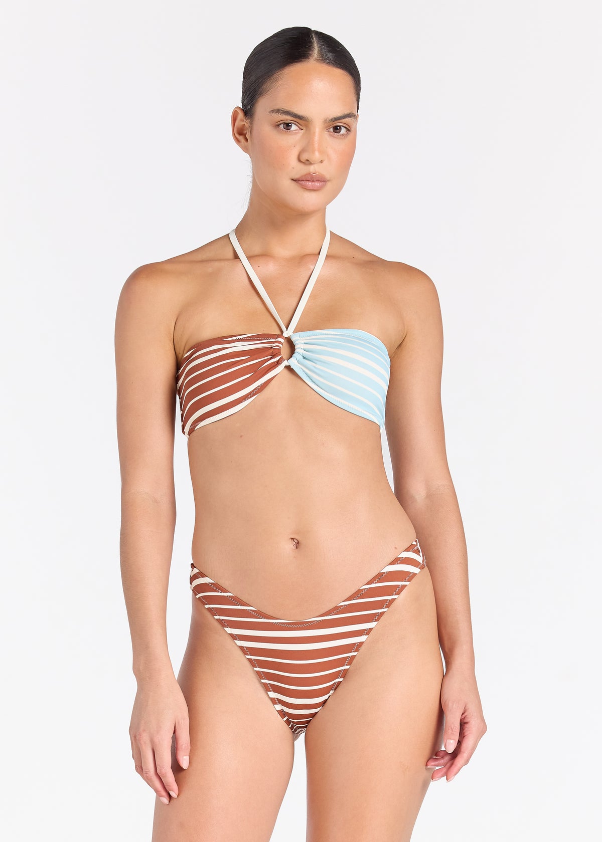 Lanai Escape Bikini Top - Chocolate