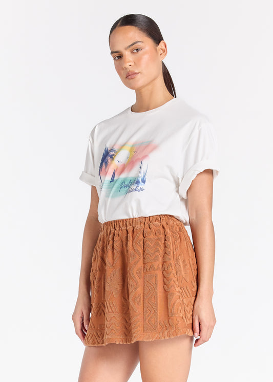 Mai Tai Bella Skirt - Cinnamon