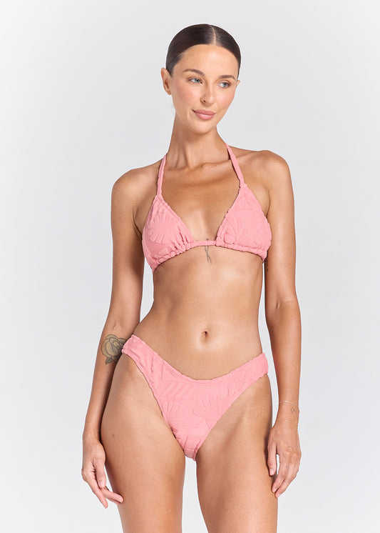 Mai Tai Holiday Bikini Top - Rose