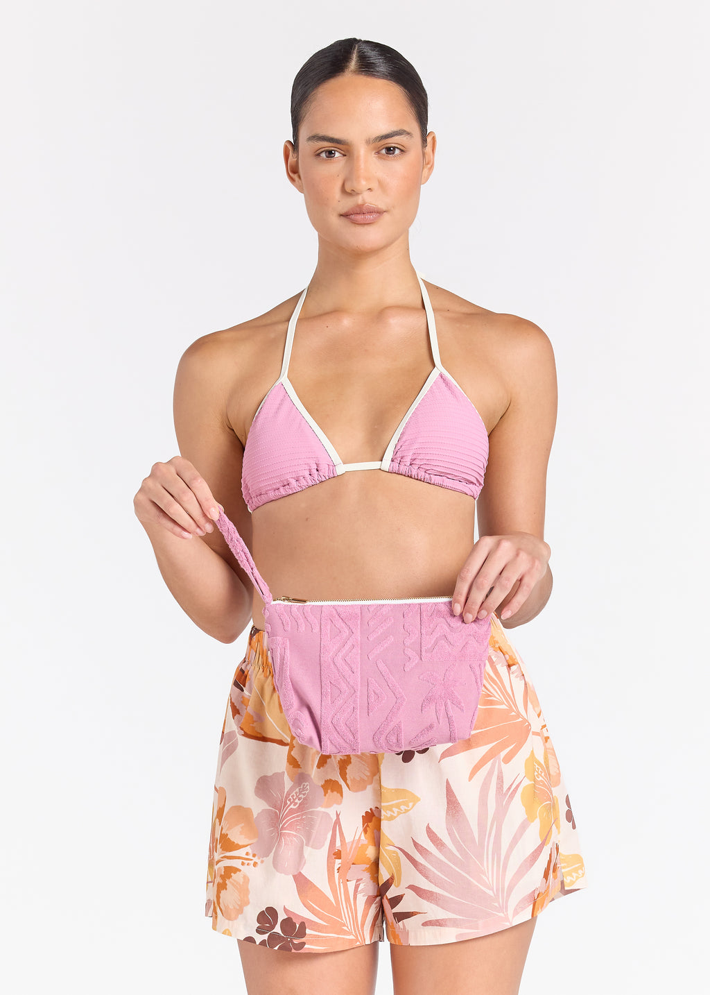 Poolside Pouch - Mauve