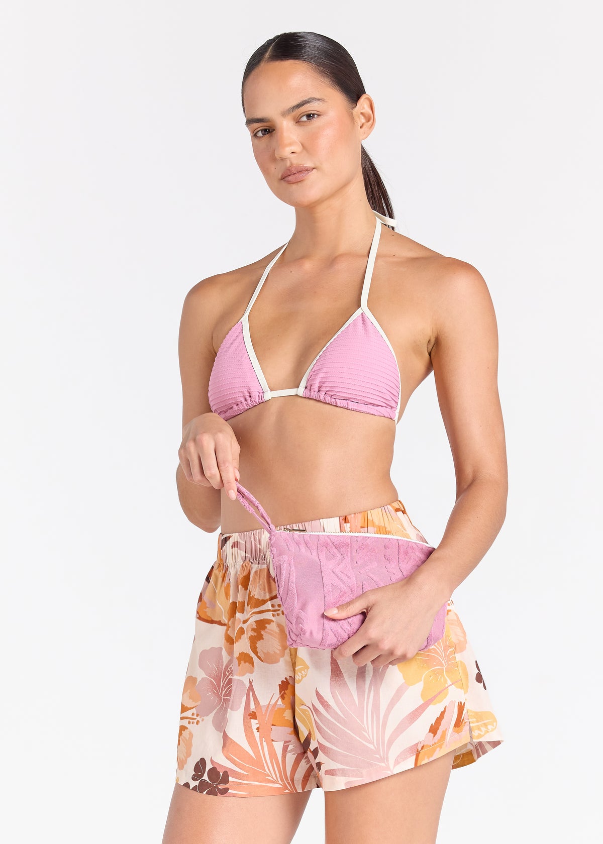 Poolside Pouch - Mauve
