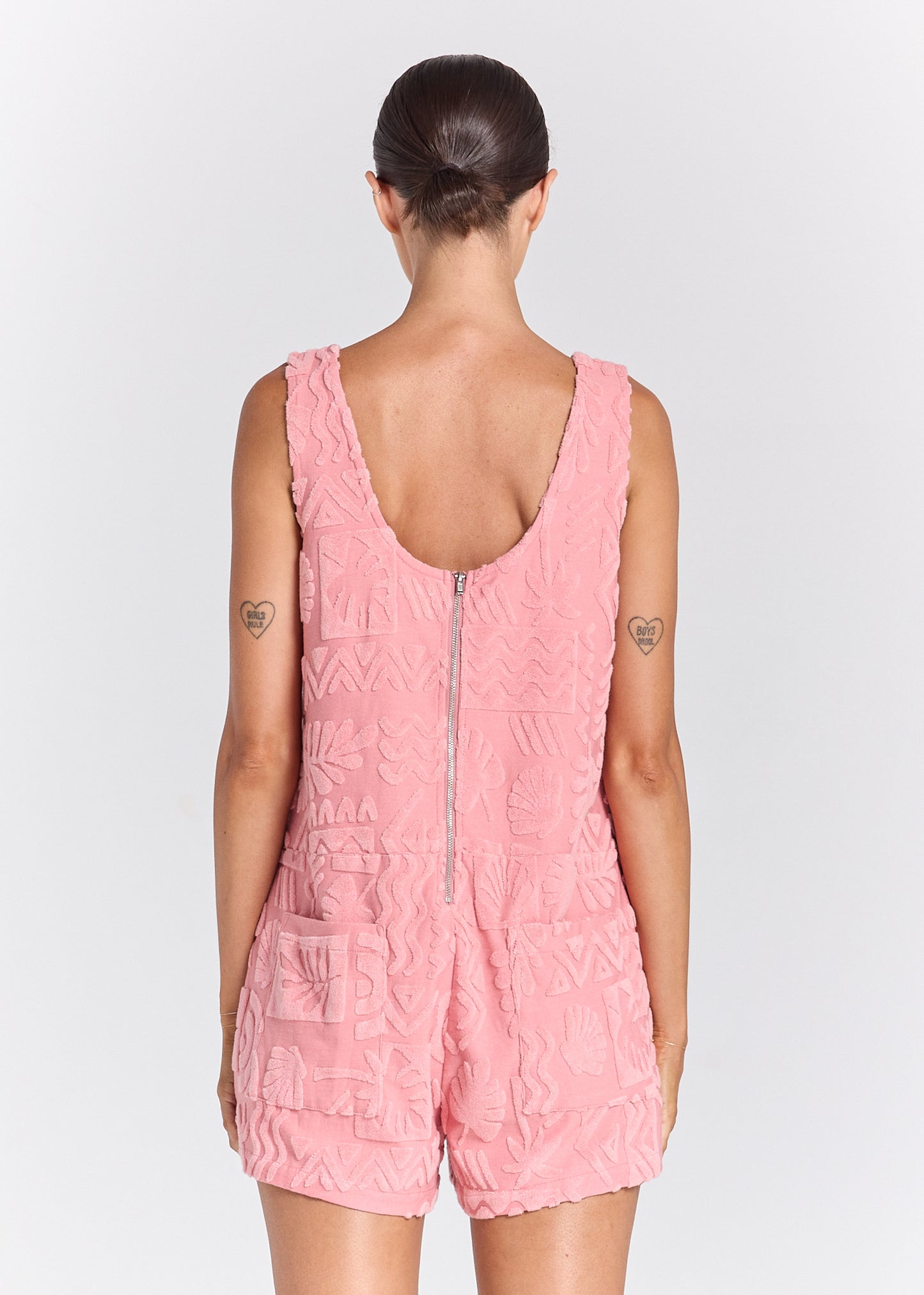 Mai Tai Romper - Rose