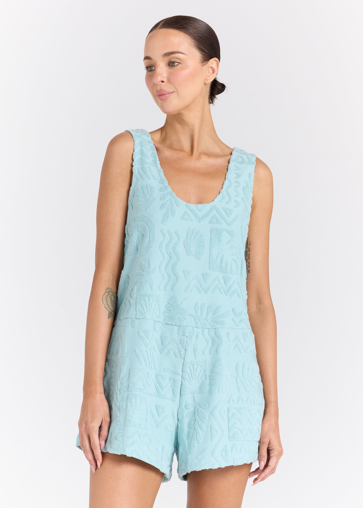 Mai Tai Romper - Seaspray