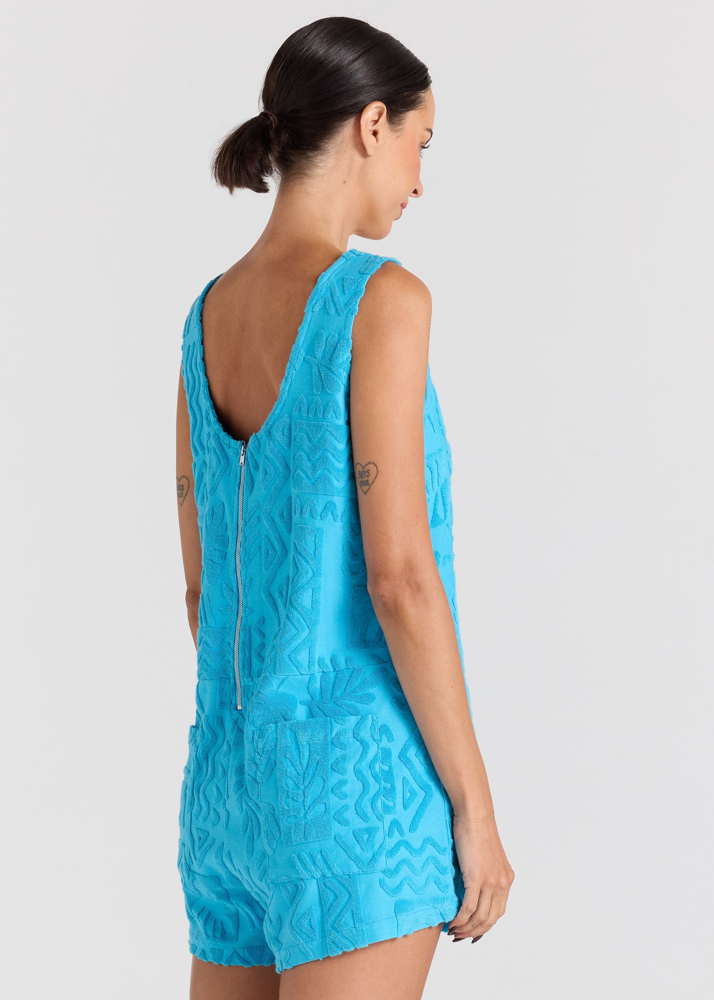 Mai Tai Romper - Topaz