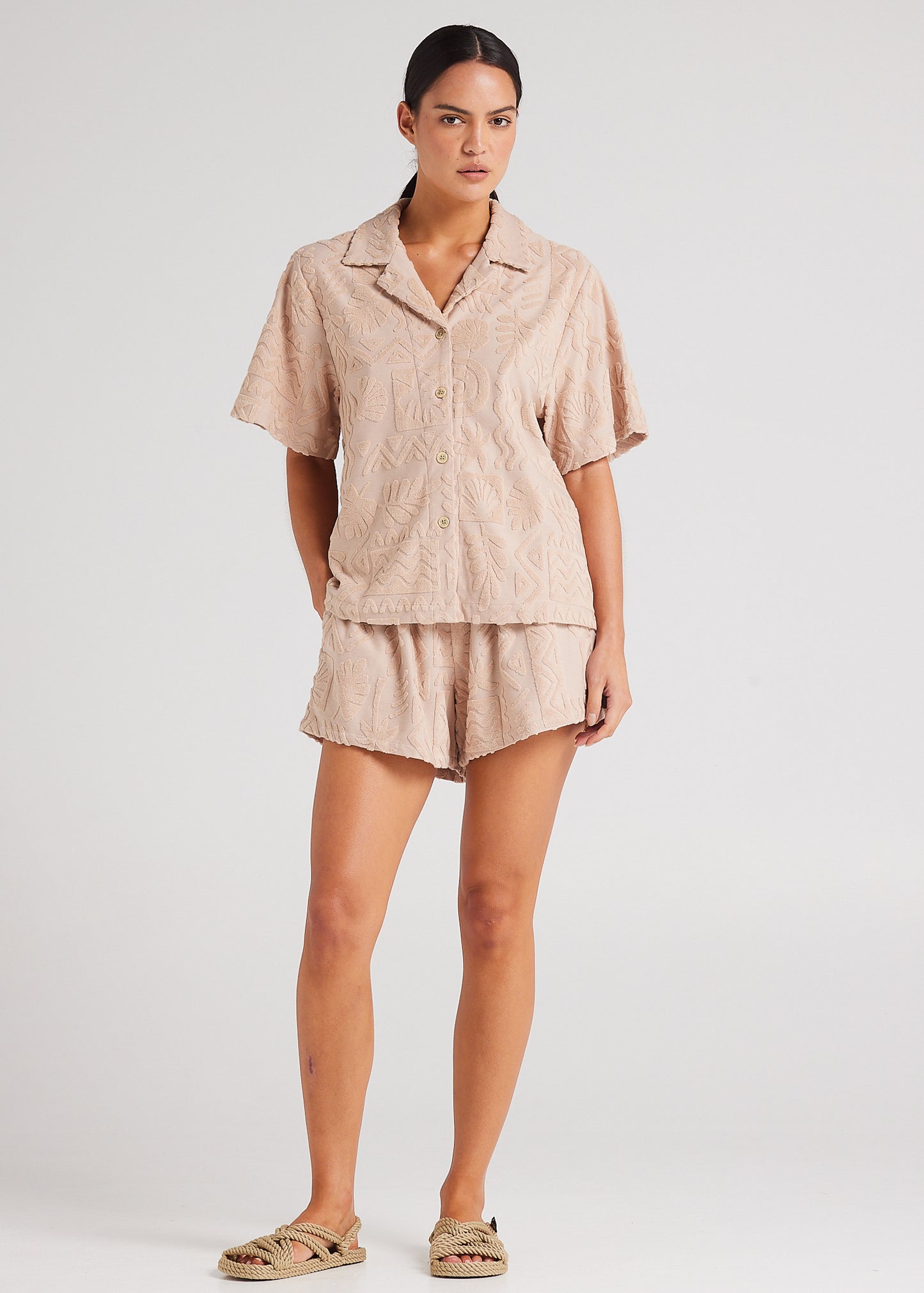 Mai Tai SS Shirt - Mushroom
