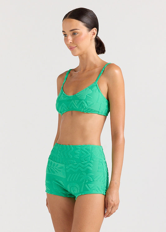 Mai Tai Shorty Bikini Bottom - Ivy
