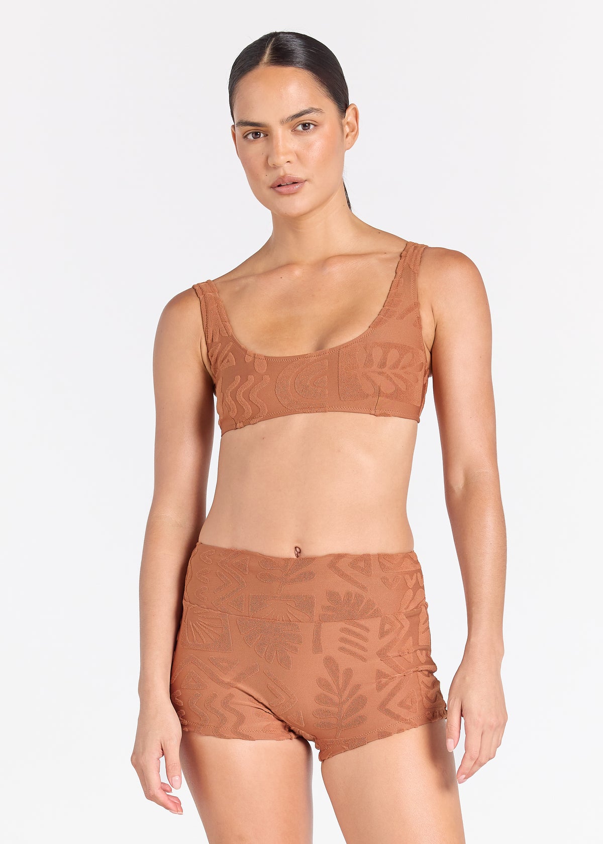 Mai Tai Solstice Bikini Top - Cinnamon
