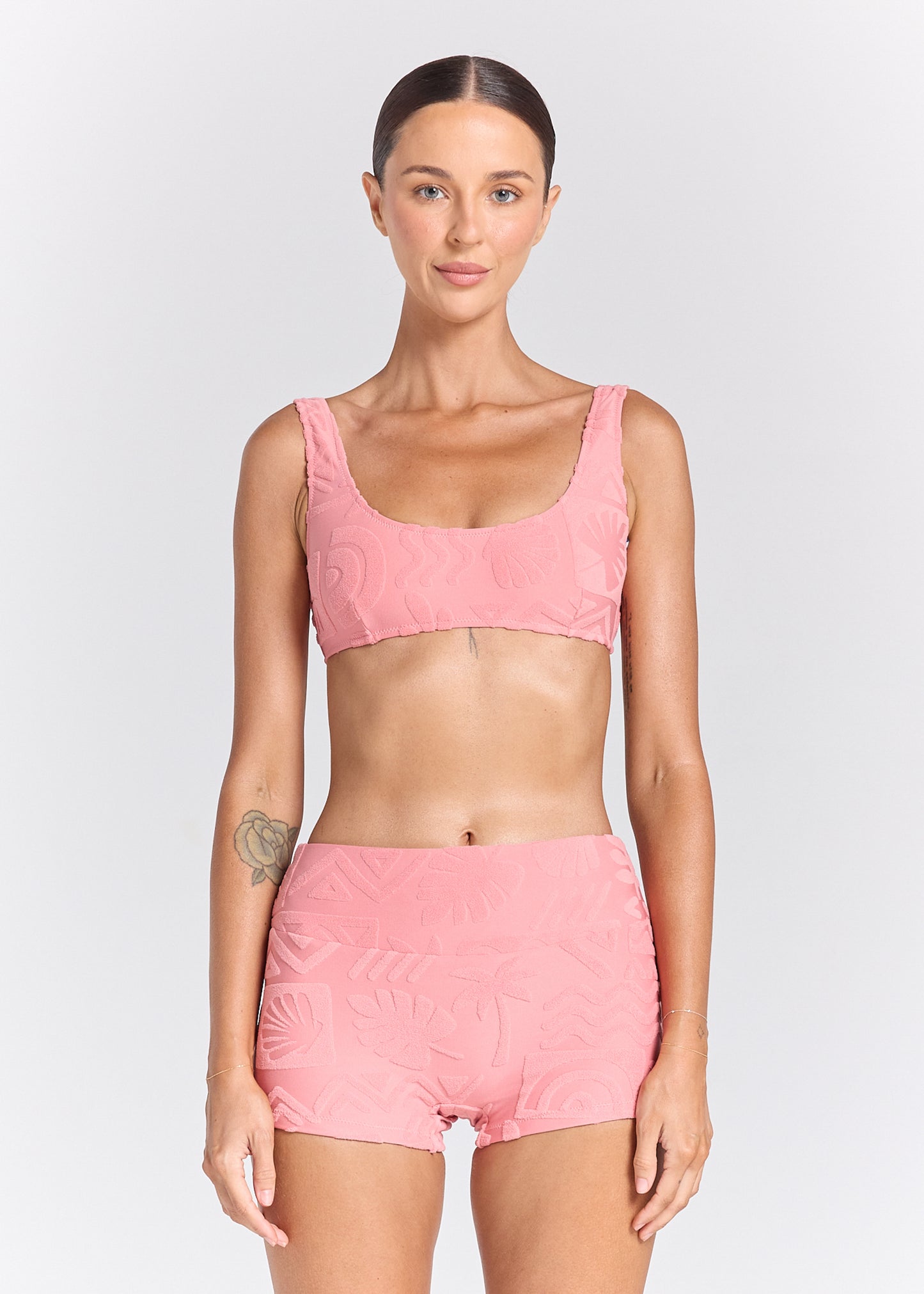 Mai Tai Solstice Bikini Top - Rose