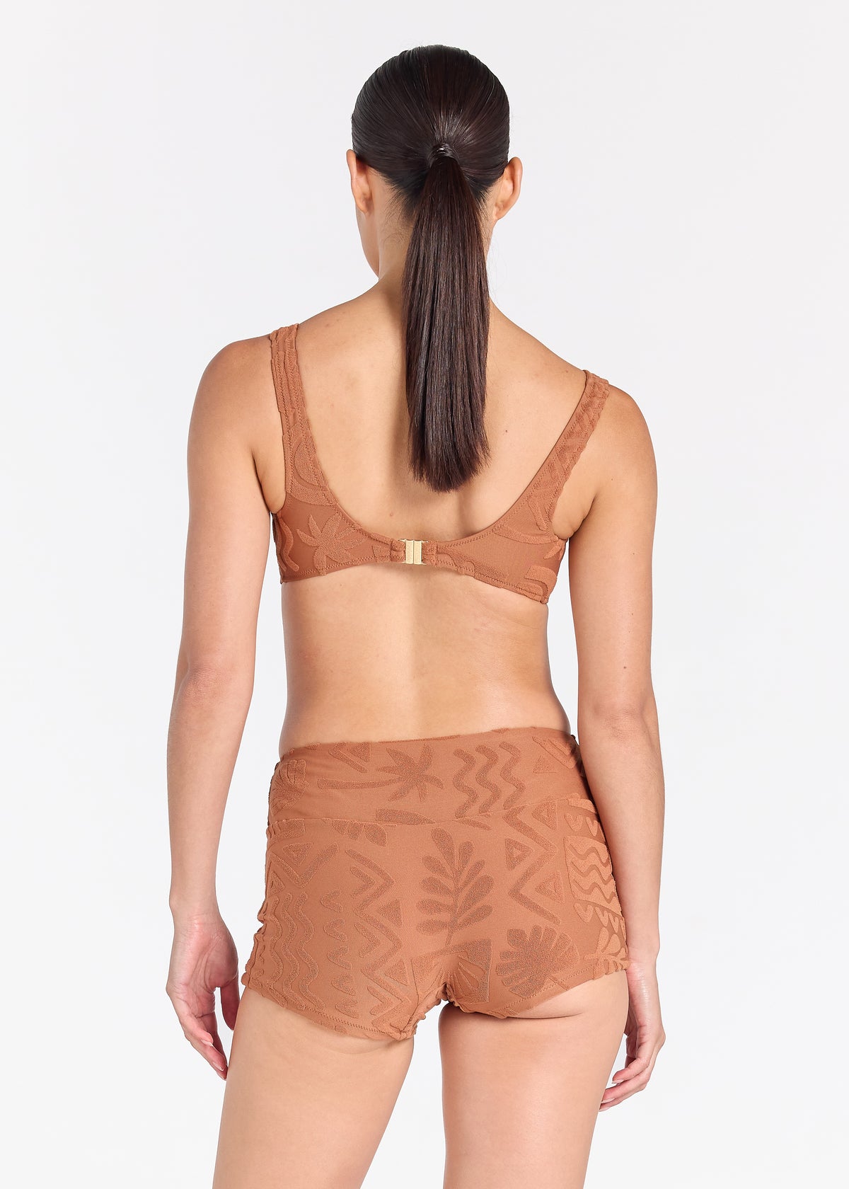 Mai Tai Surf Bikini Bottom - Cinnamon
