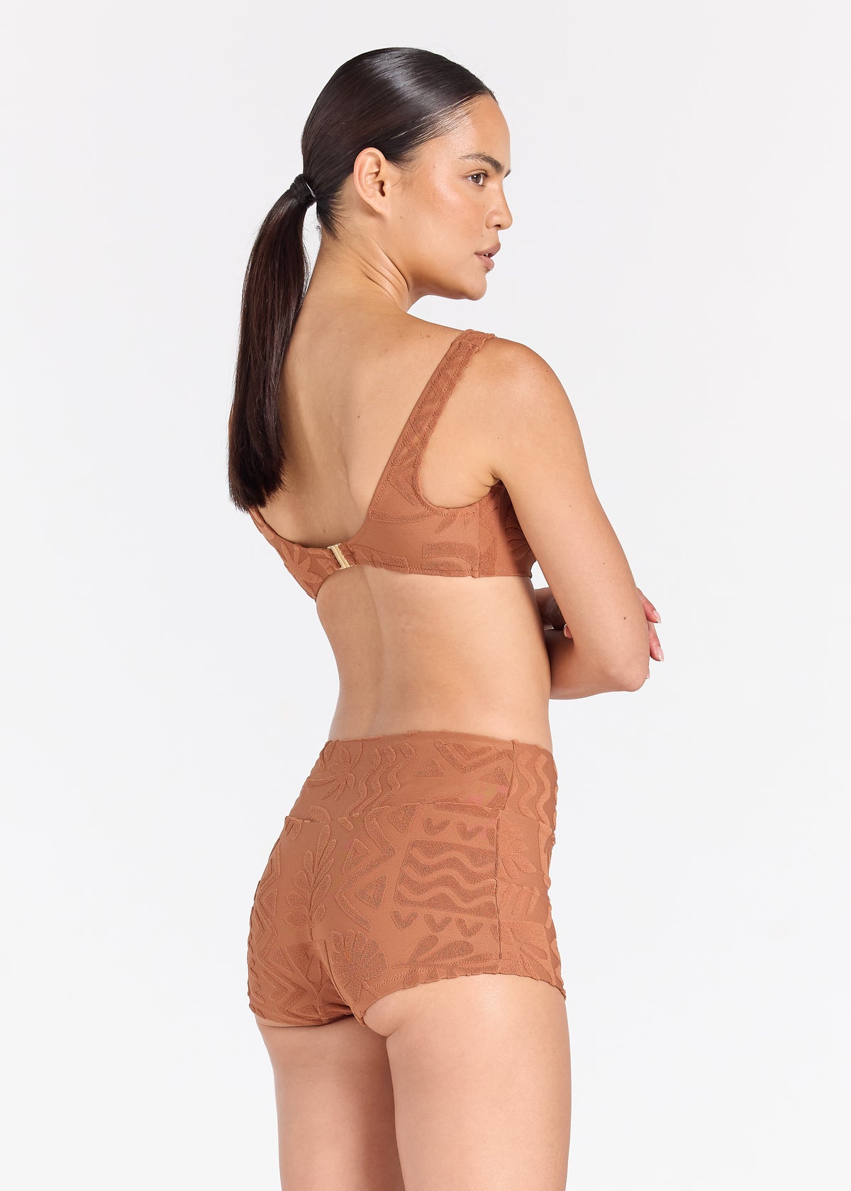 Mai Tai Surf Bikini Bottom - Cinnamon