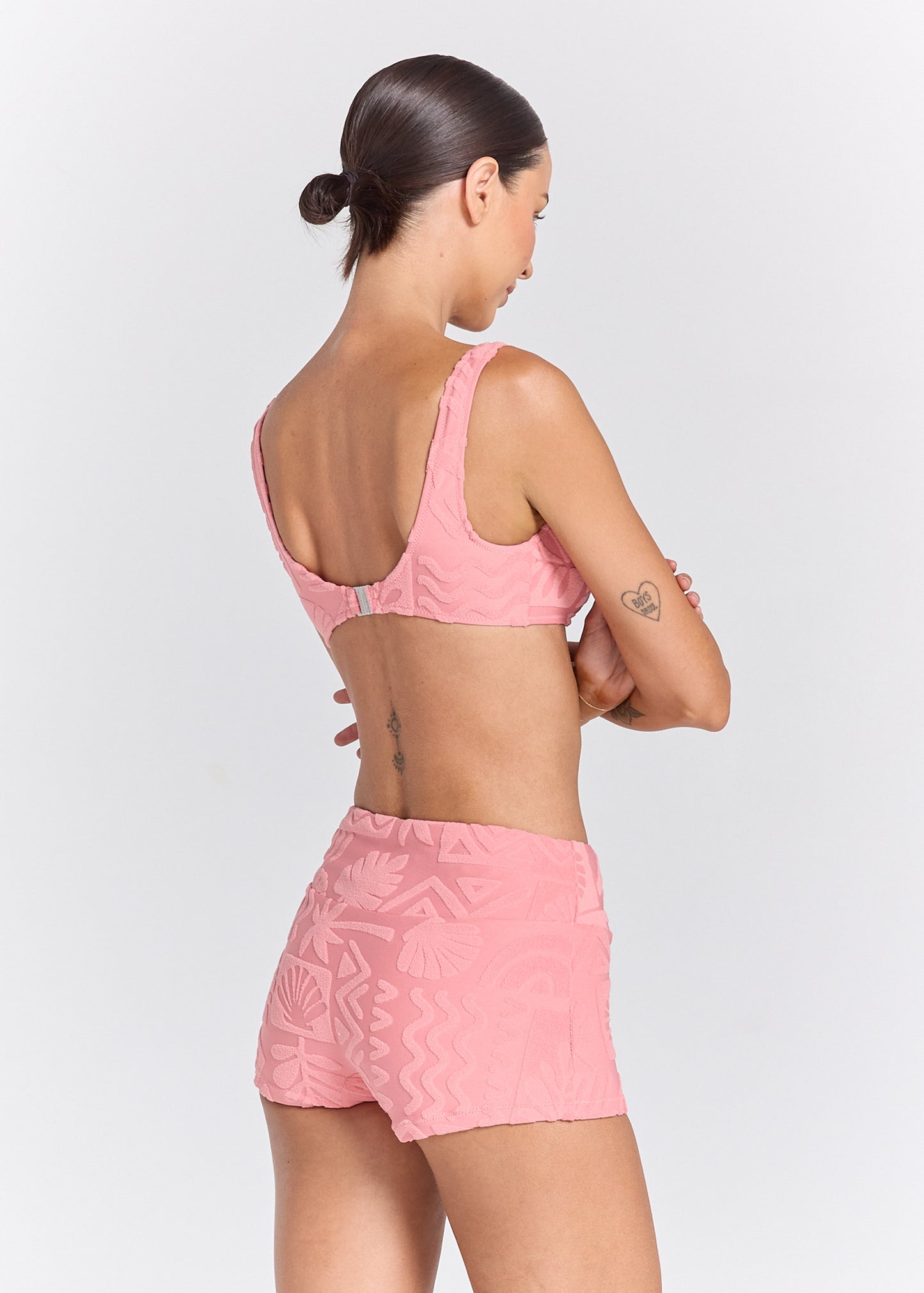 Mai Tai Surf Bikini Bottom - Rose