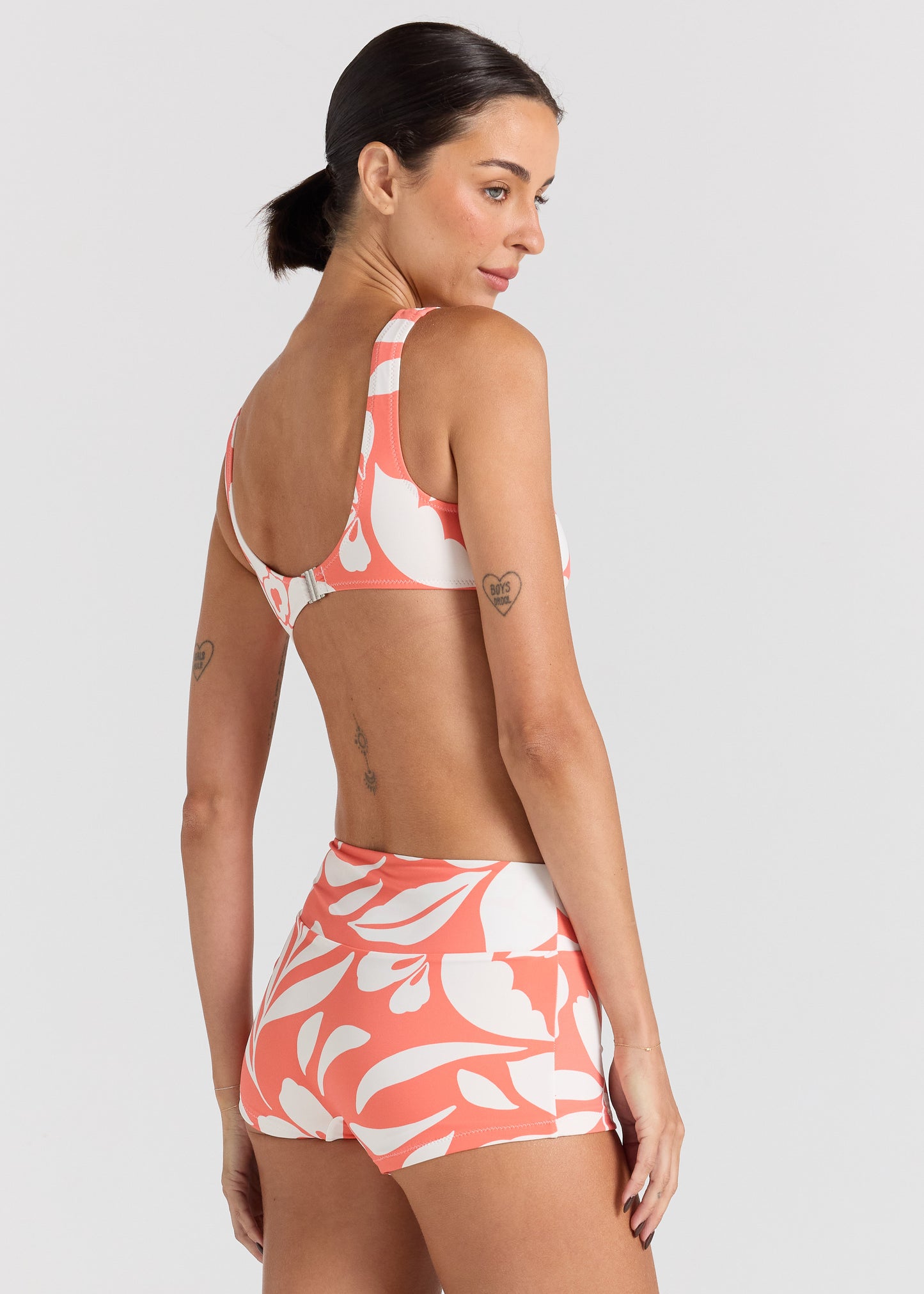 Mare Shorty Bikini Bottom - Tangelo