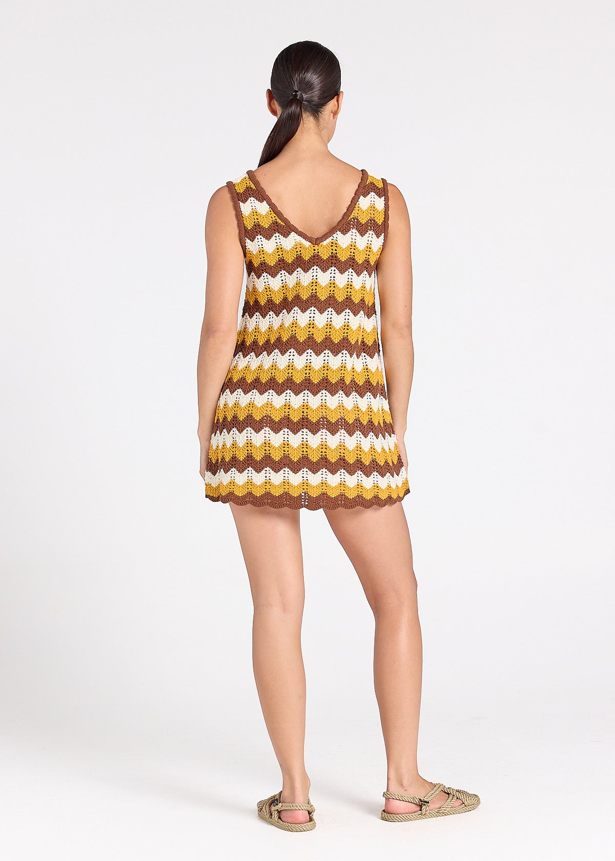 Margarita Knit Sundreamer Dress - Sunburnt