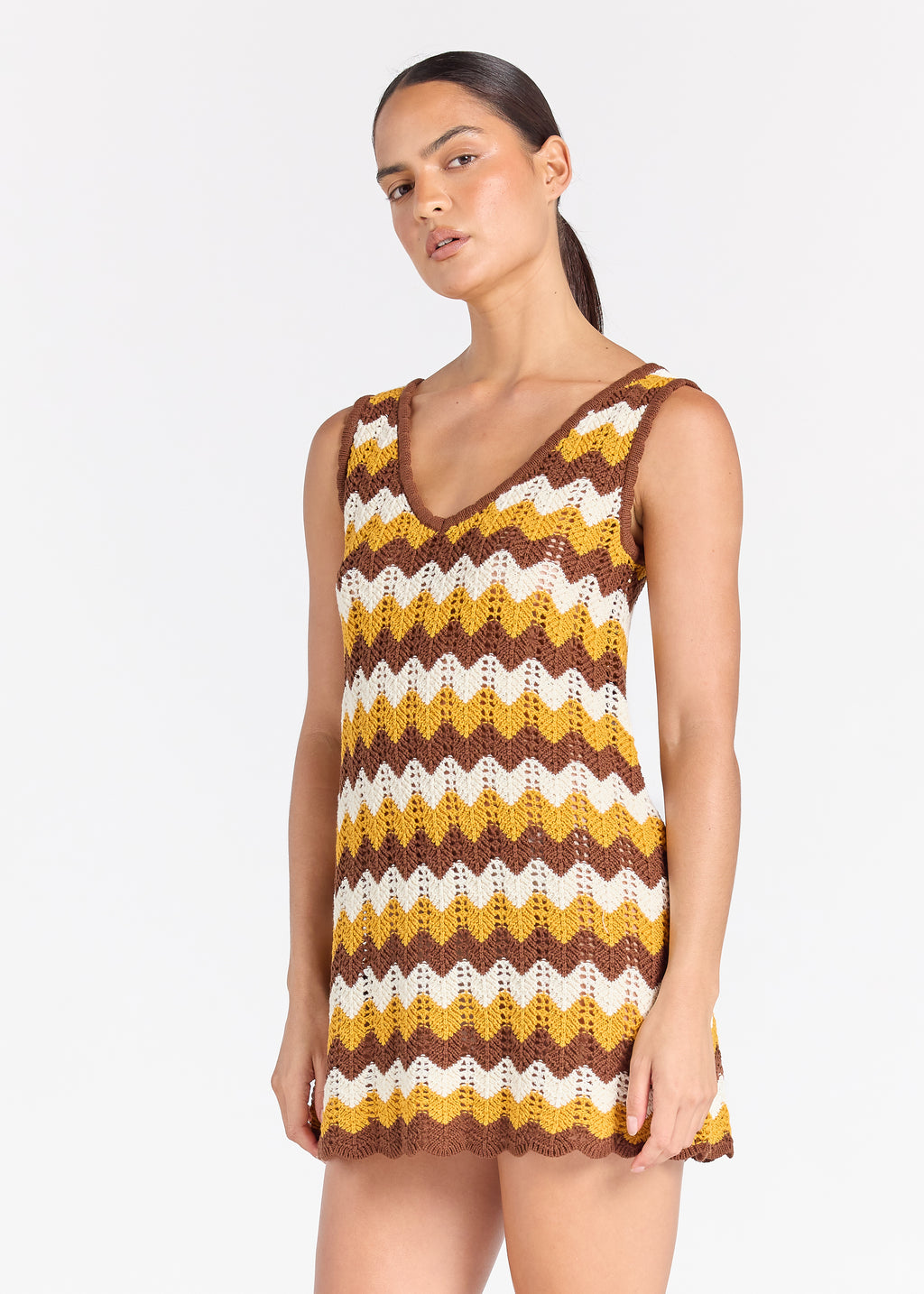 Margarita Knit Sundreamer Dress - Sunburnt
