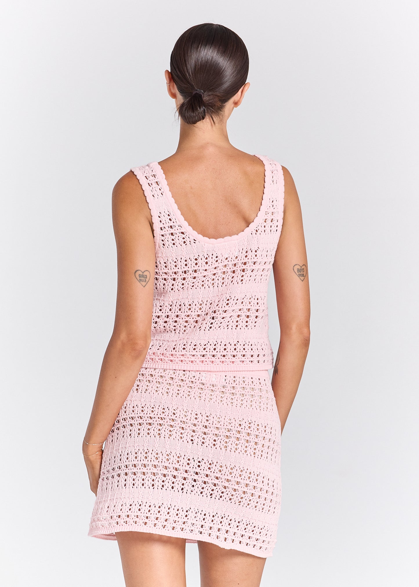 Maya Knit Sunrise Top - Pink