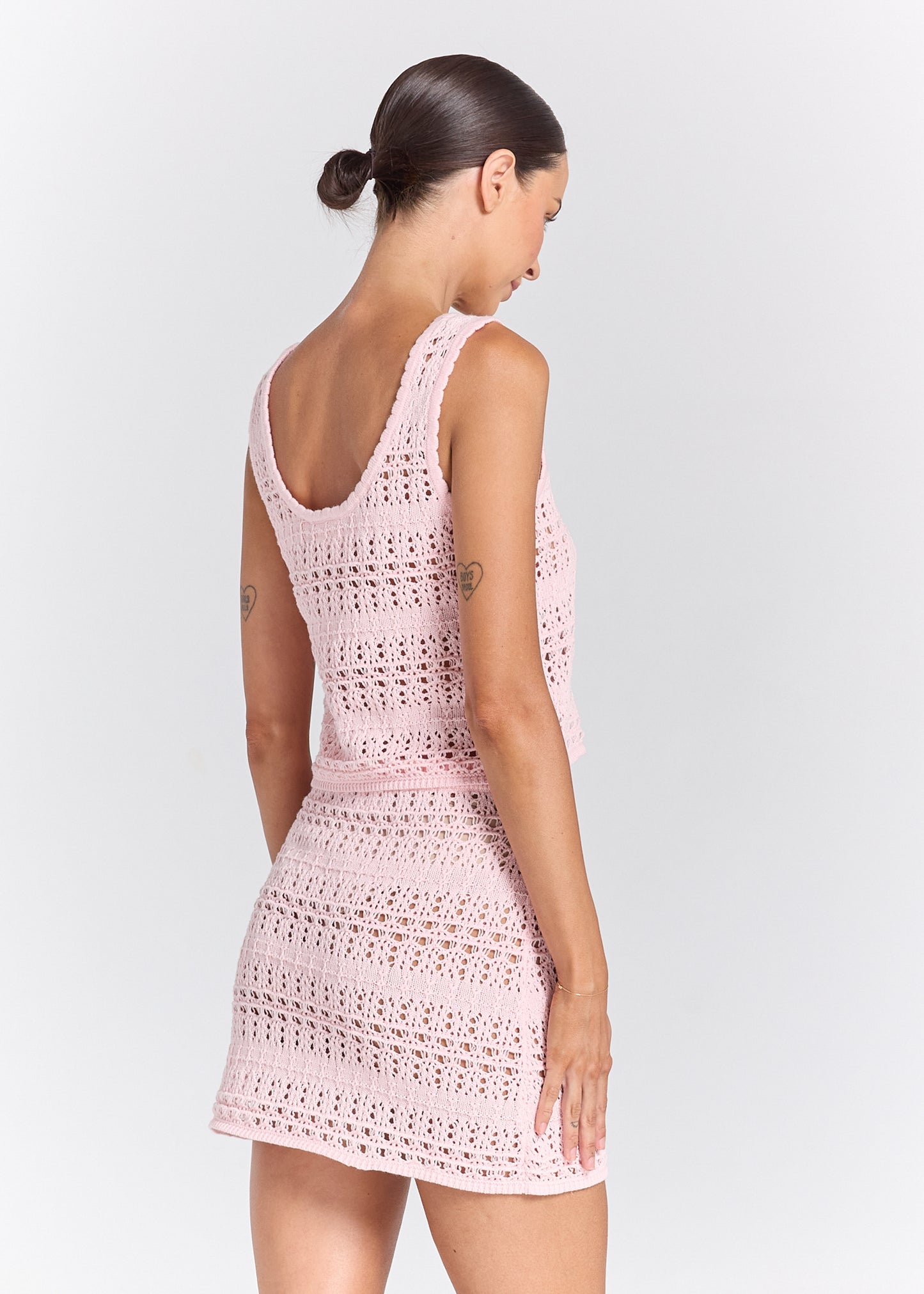 Maya Knit Sunrise Top - Pink
