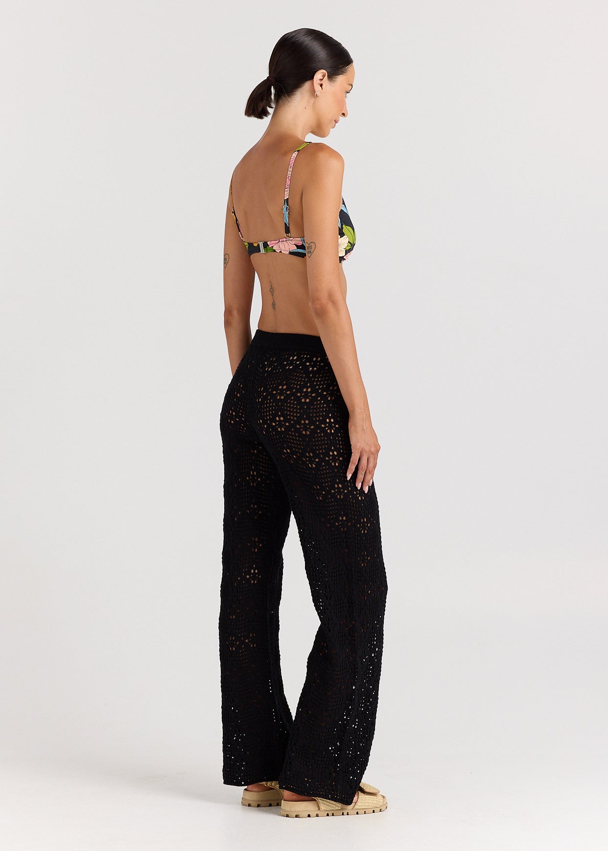 Messina Knit Pant - Black