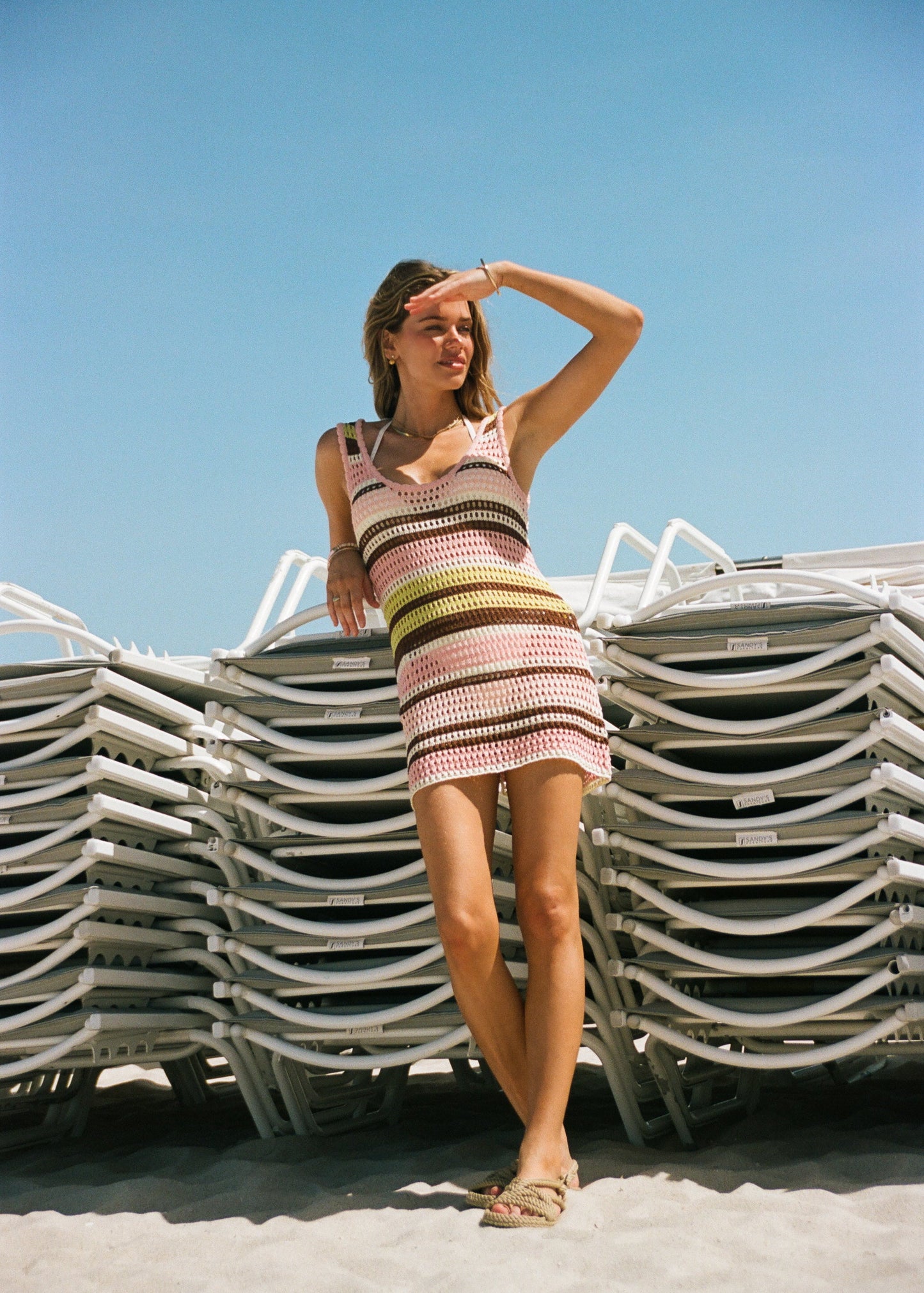 Mojito Knit Sundreamer Dress - Sunrise