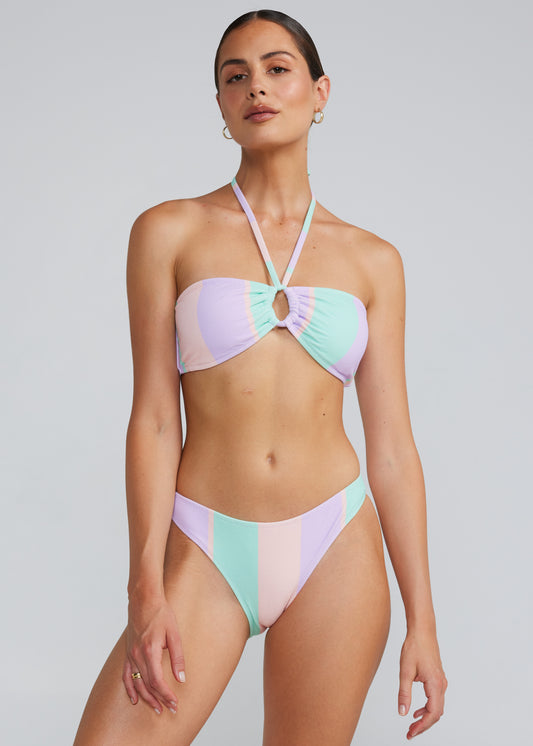 Sunlounger High Cut Curve Bottom - Mauve