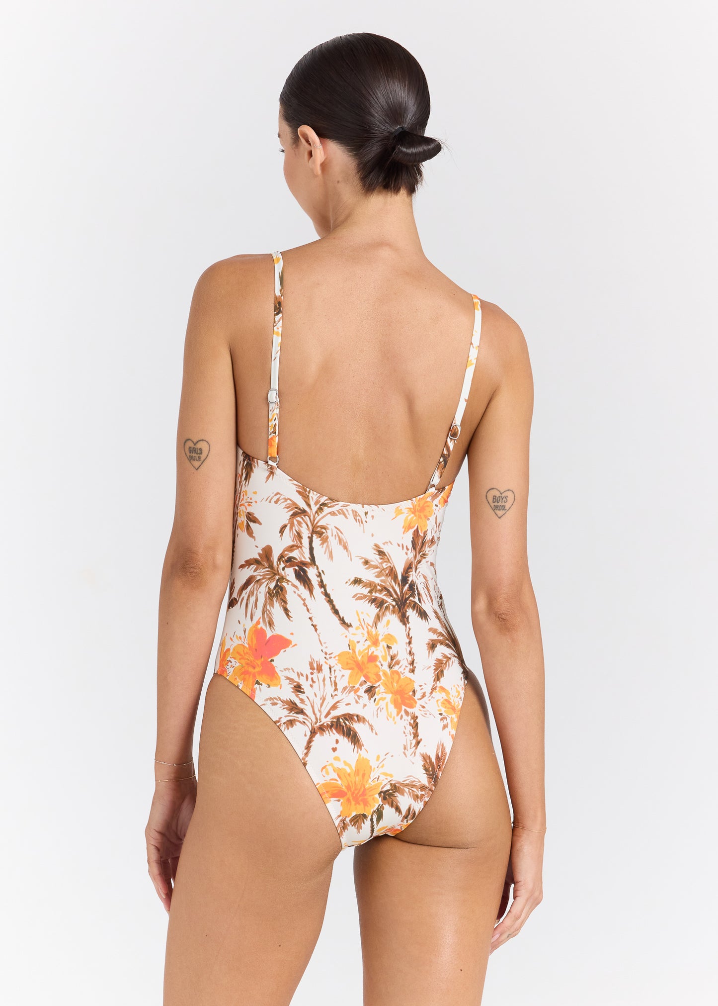 Palma Singlet One Piece Swimsuit - Sunset