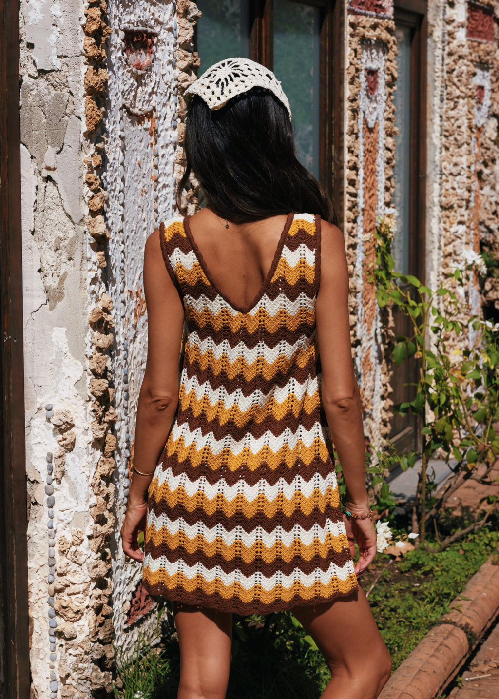 Margarita Knit Sundreamer Dress - Sunburnt