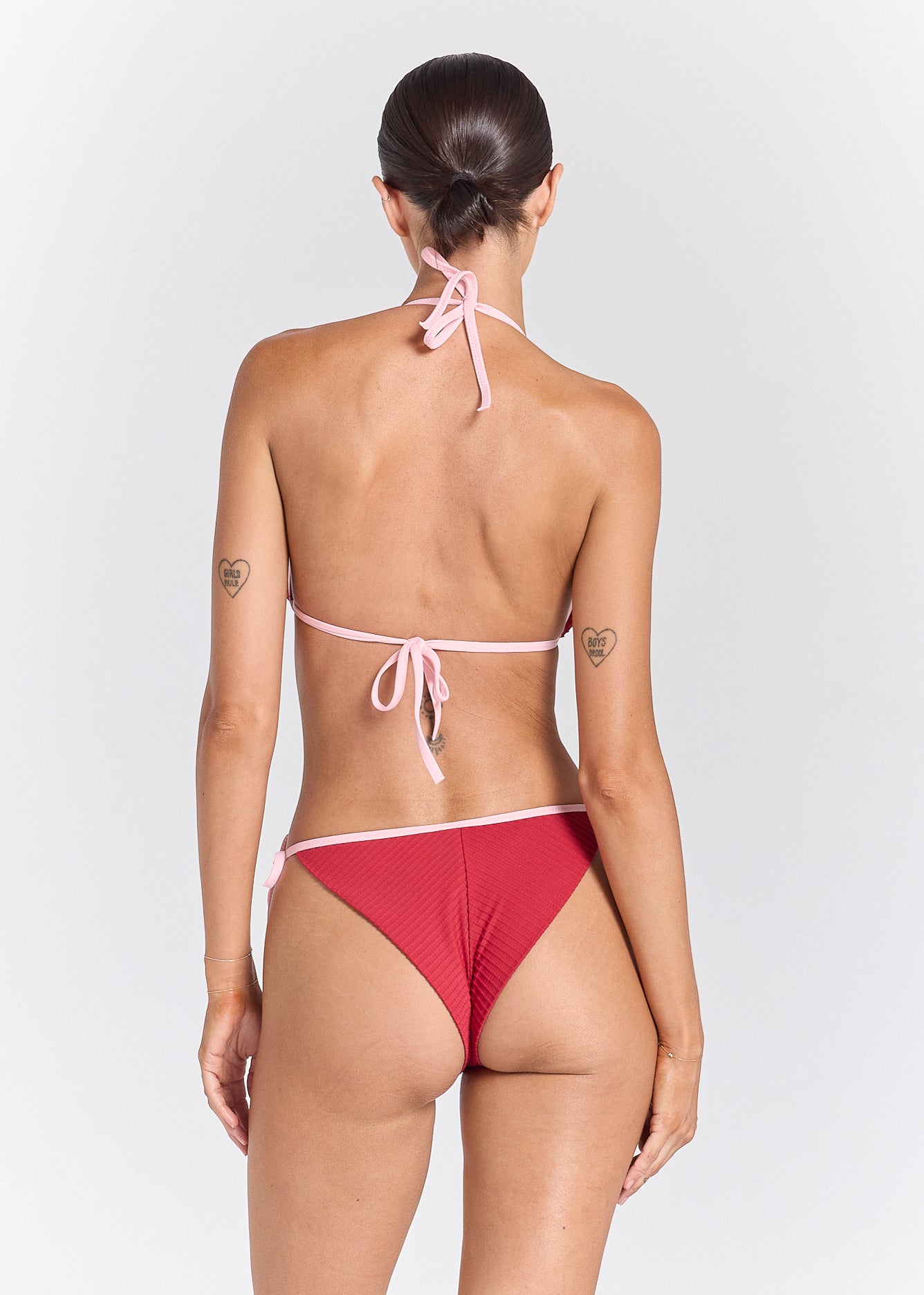 Poolside Vacation Bikini Bottom - Ruby