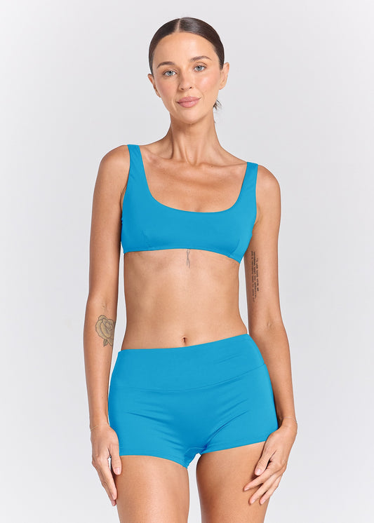 Essentials Surf Bikini Bottom - Blue Hawaii